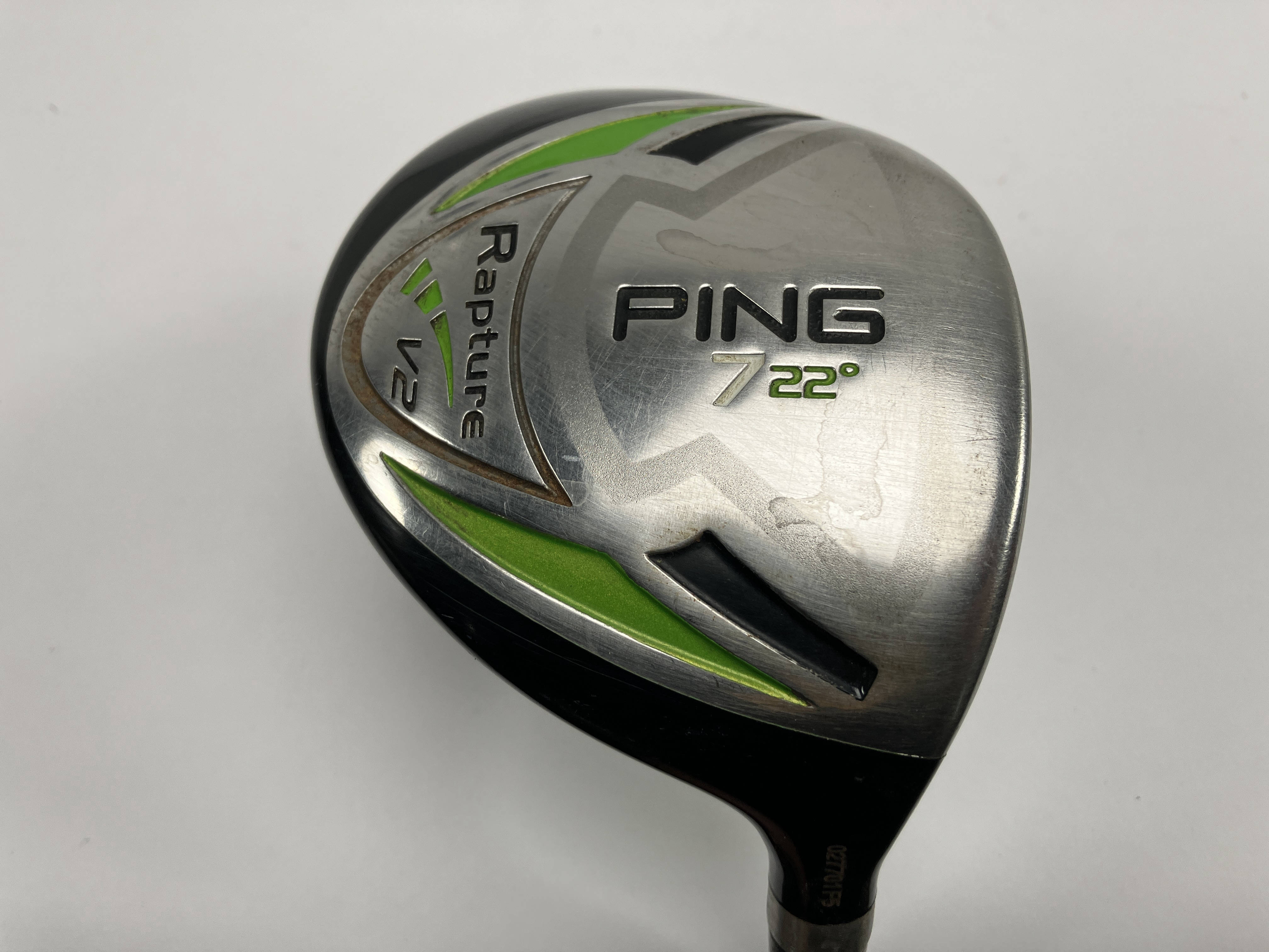 Ping Rapture V2 7 Fairway Wood 22* TFC 939 F Soft Regular Senior