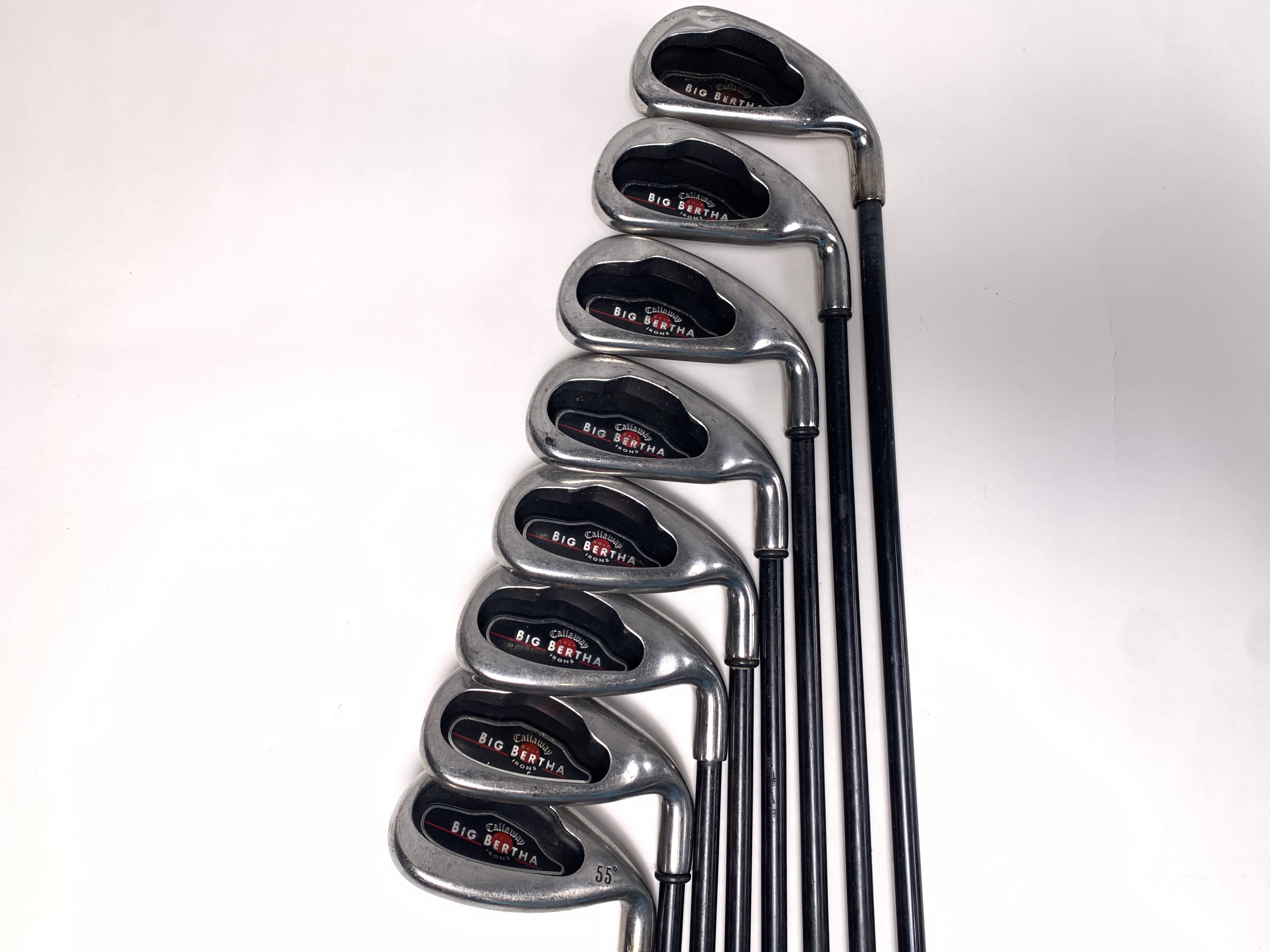 Callaway Big Bertha 2004 Iron Set 4-PW+SW RCH 75i Regular