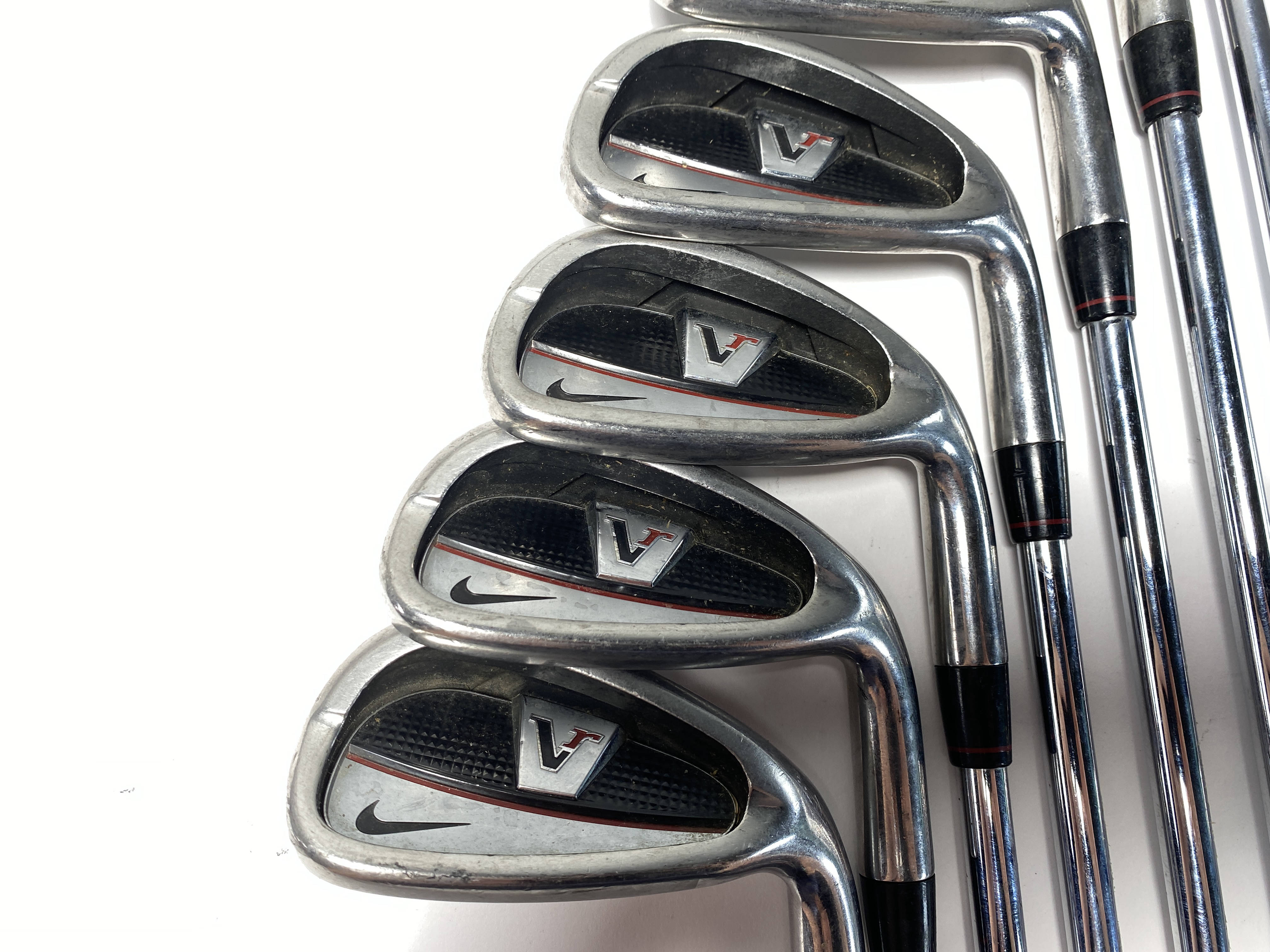 Nike Victory Red Cavity Back Iron Set 4-PW True Temper Speed Step