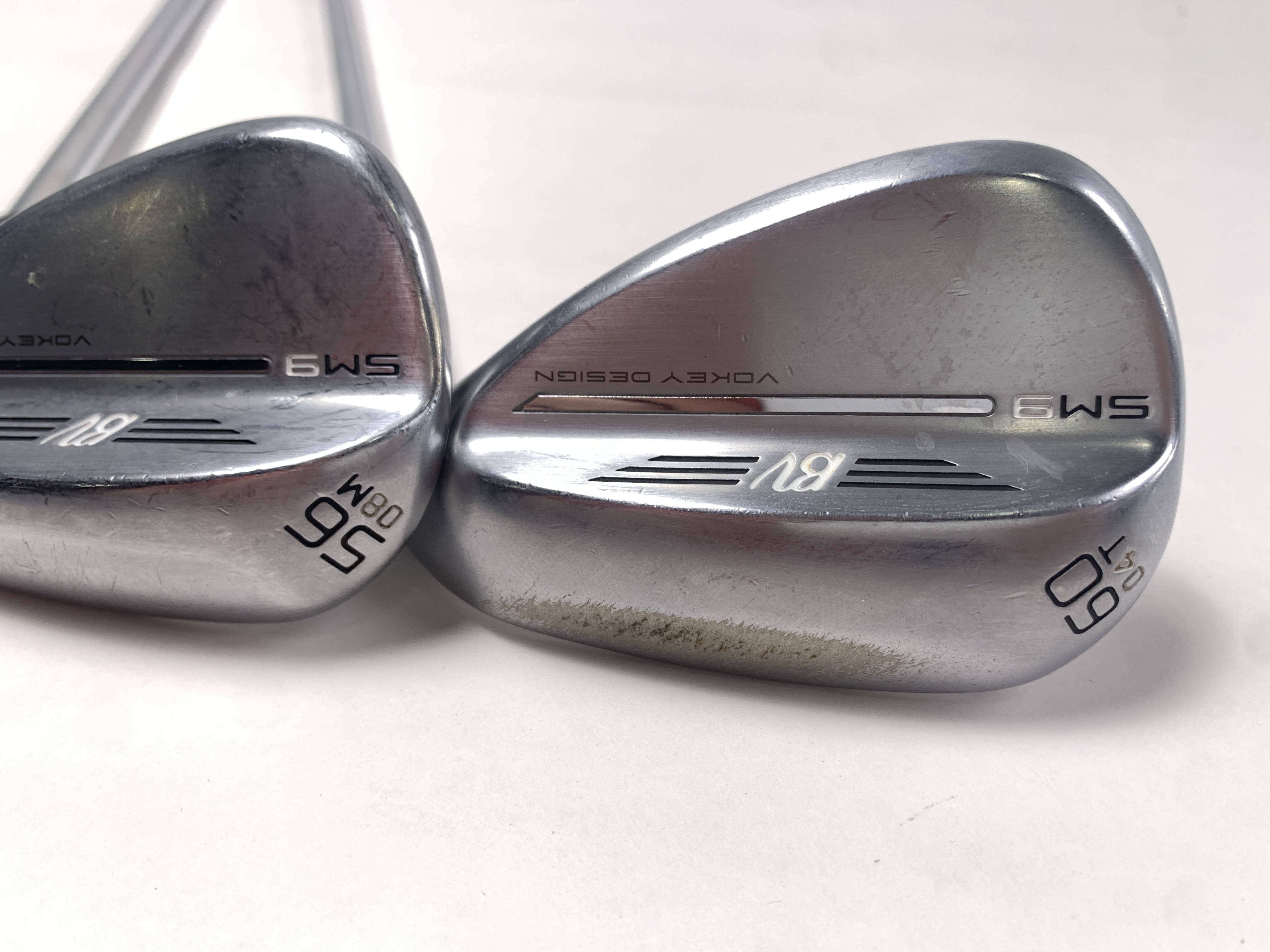 Titleist Vokey SM9 Tour Chrome Wedge Set 56* 8 | 60* 4 Project X