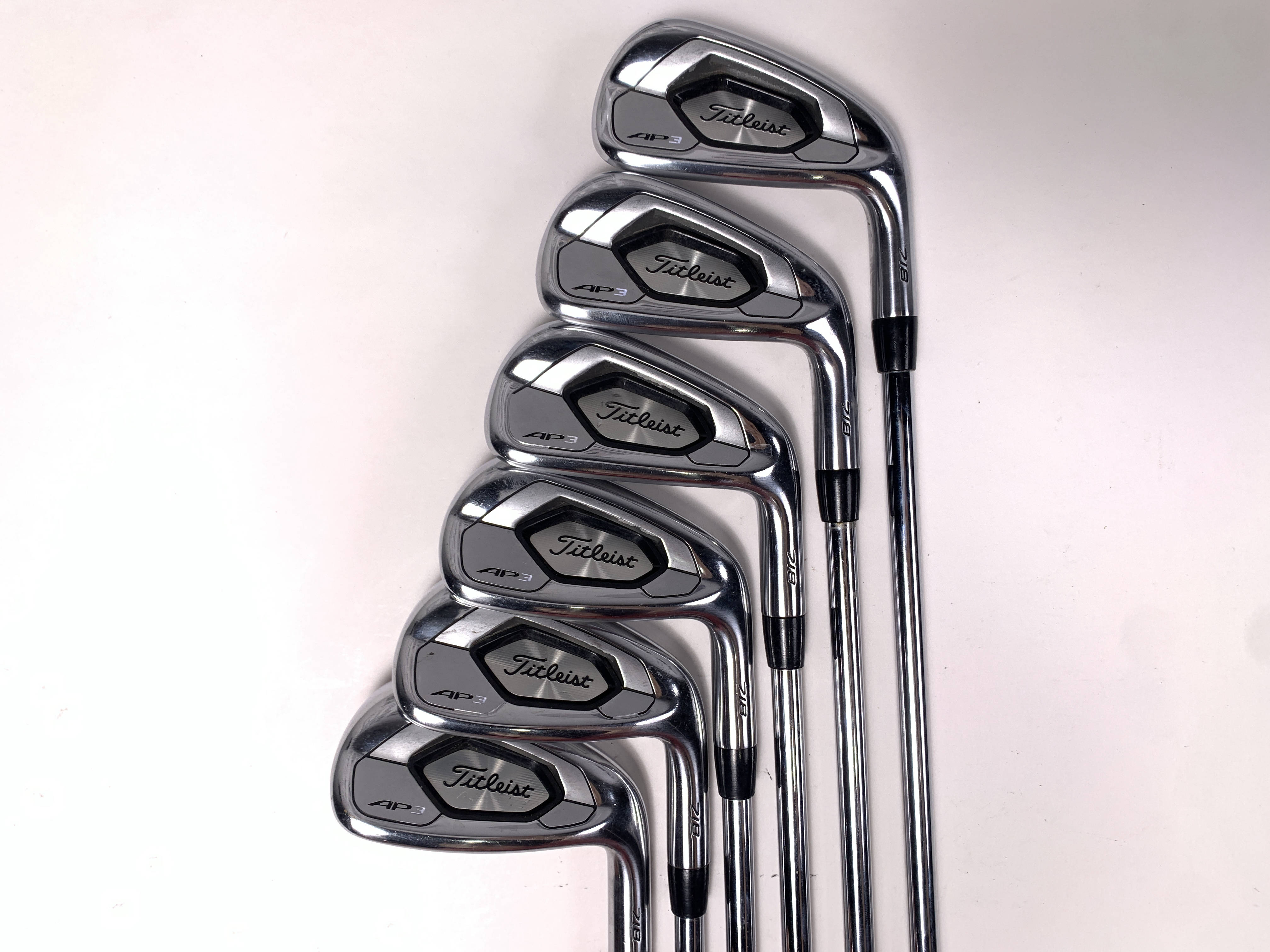 Titleist 718 AP3 Iron Set 5-PW True Temper AMT R300 Black Regular