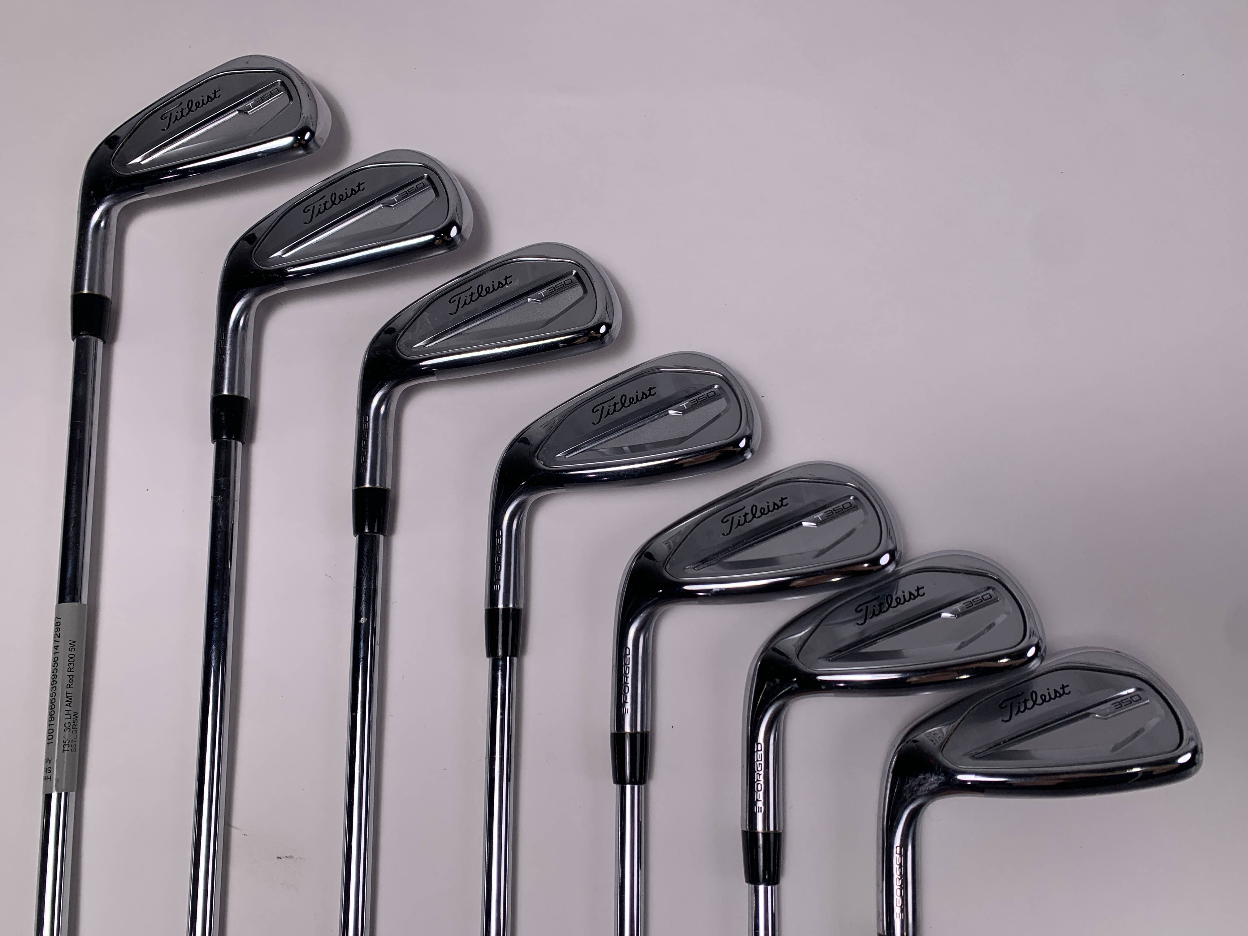Titleist T350 2023 Iron Set 5-PW+GW True Temper AMT Red R300
