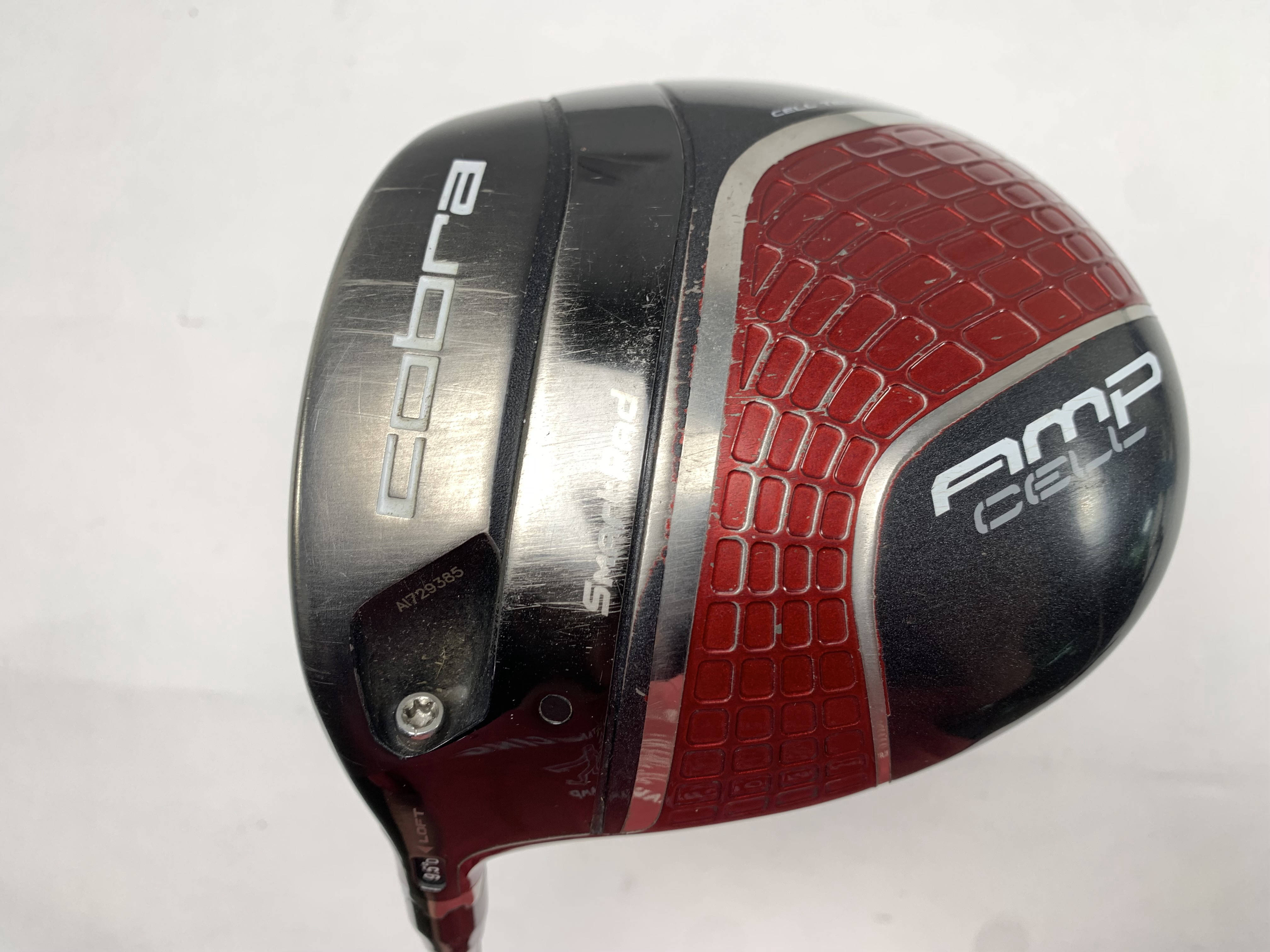 Cobra AMP CELLドライバー 赤/銀 Cobra AMP Cell Red Driver 9.5* Fujikura Fuel 60g Stiff