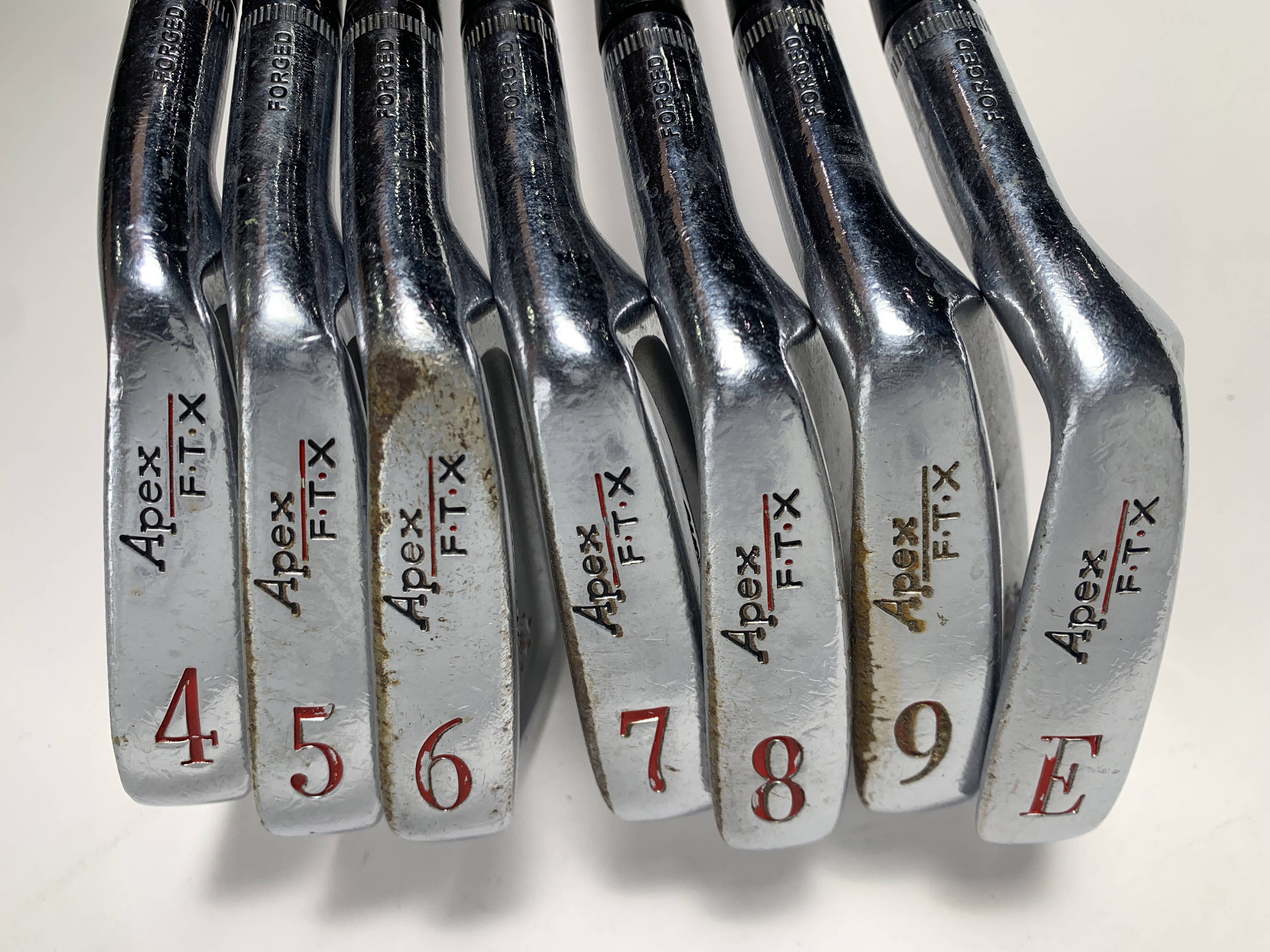Ben Hogan Apex FTX Iron Set 4-PW Apex 3 Regular Steel Mens RH | eBay