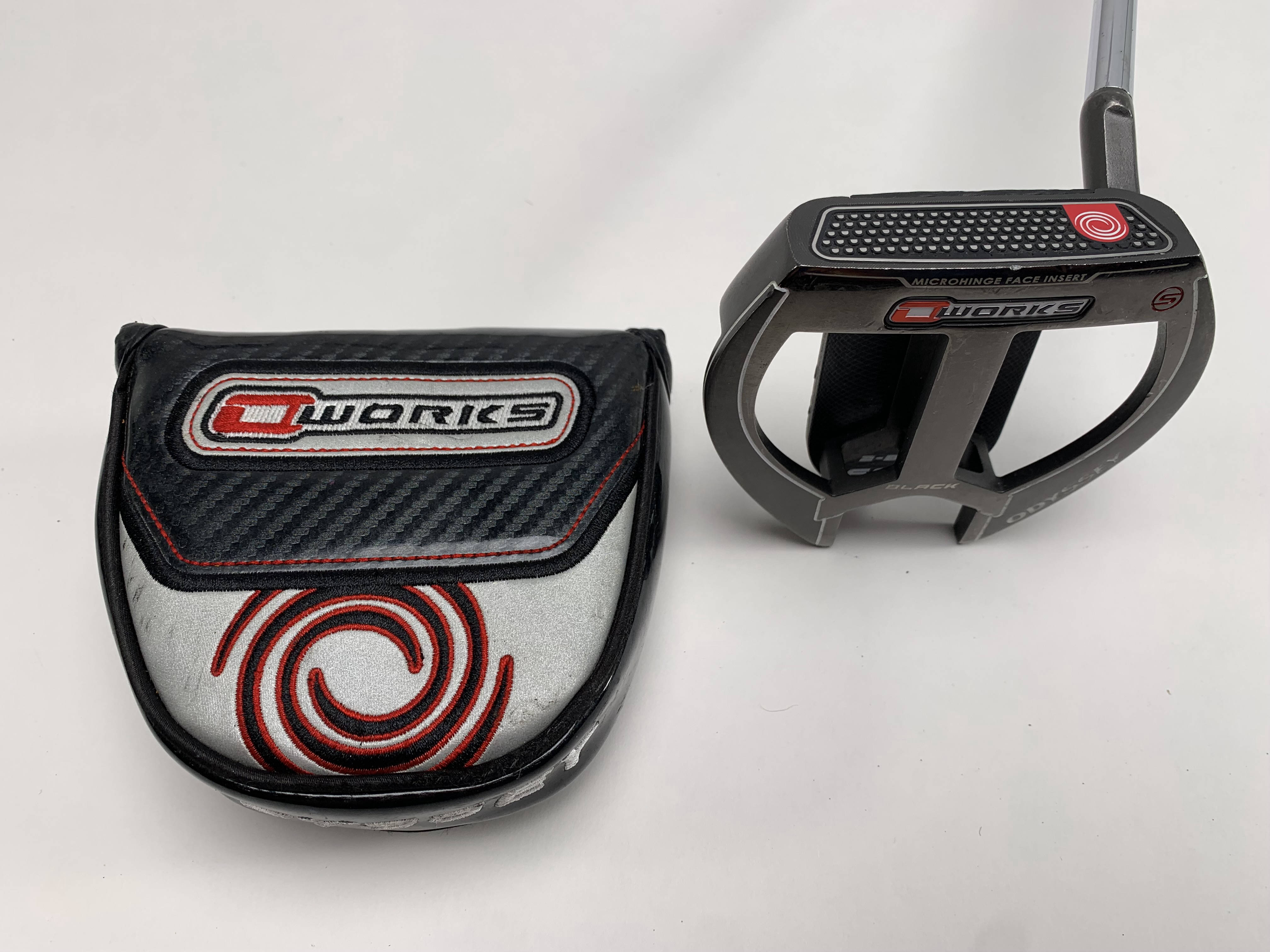 Odyssey O-Works Black 2-Ball Fang Putter 34.5