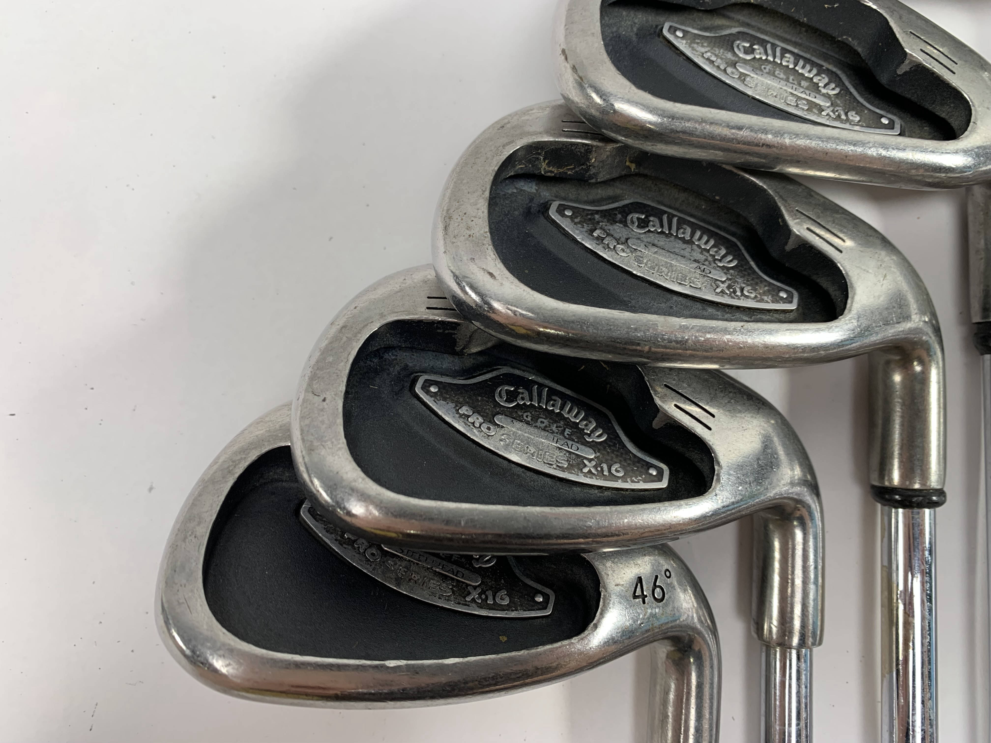 Callaway Pro Series X16 アイアンセット 8本 3-9,P Callaway X-16 Pro Series Iron Set 5-PW Regular Steel Mens RH