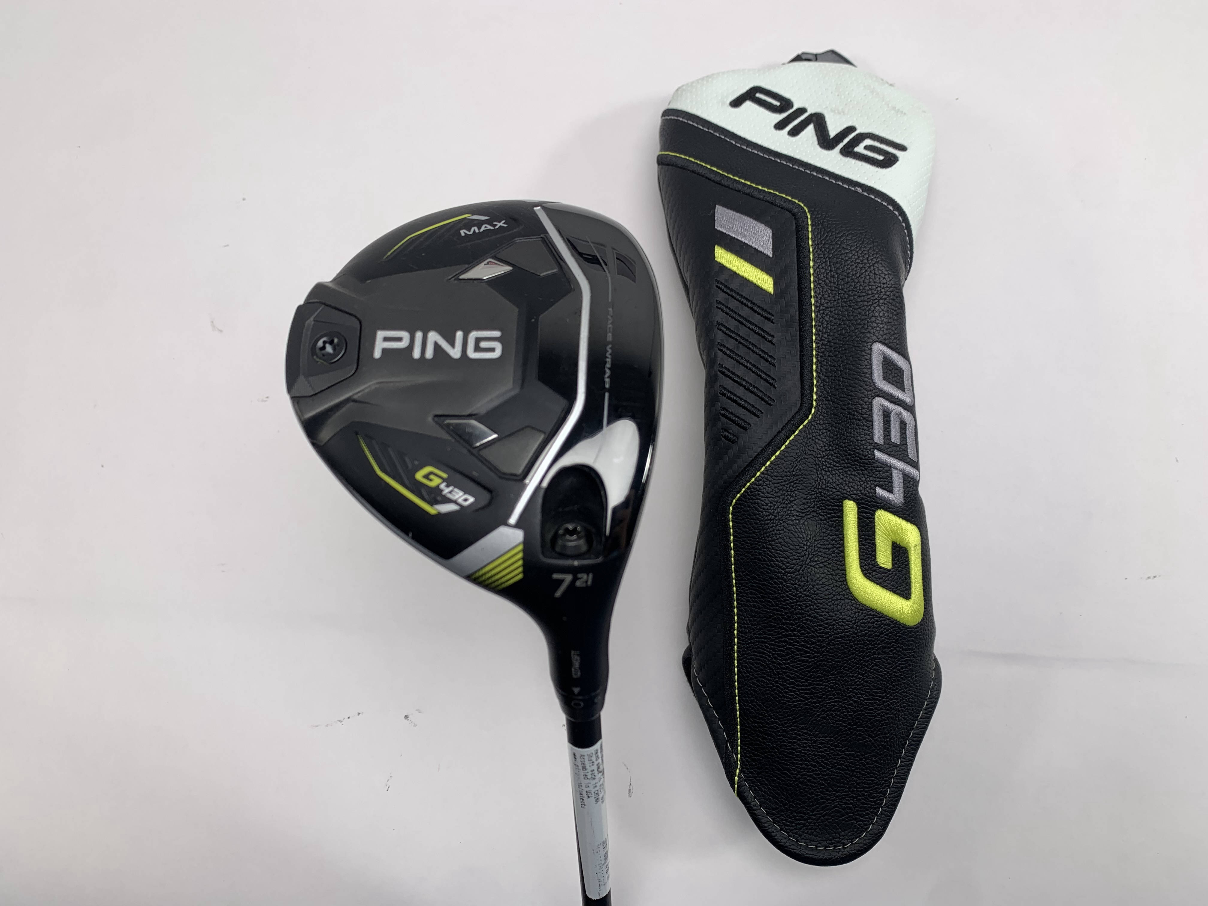 Ping G430 Max 7 Fairway Wood 21* Black Dot Alta CB 65g Regular RH