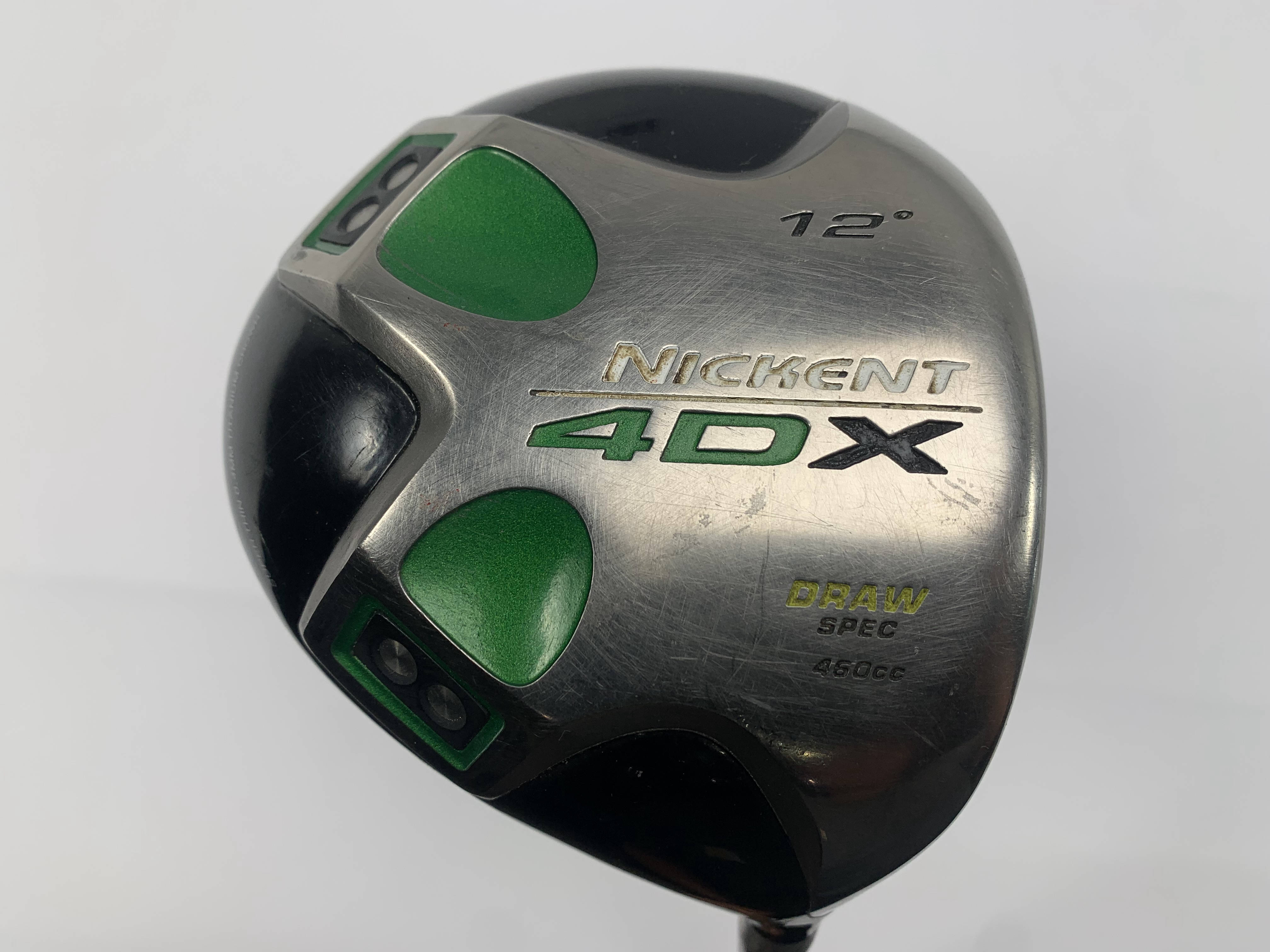 Nickent 4DX Driver 12* SR3 65g Stiff Graphite Mens RH Midsize Grip