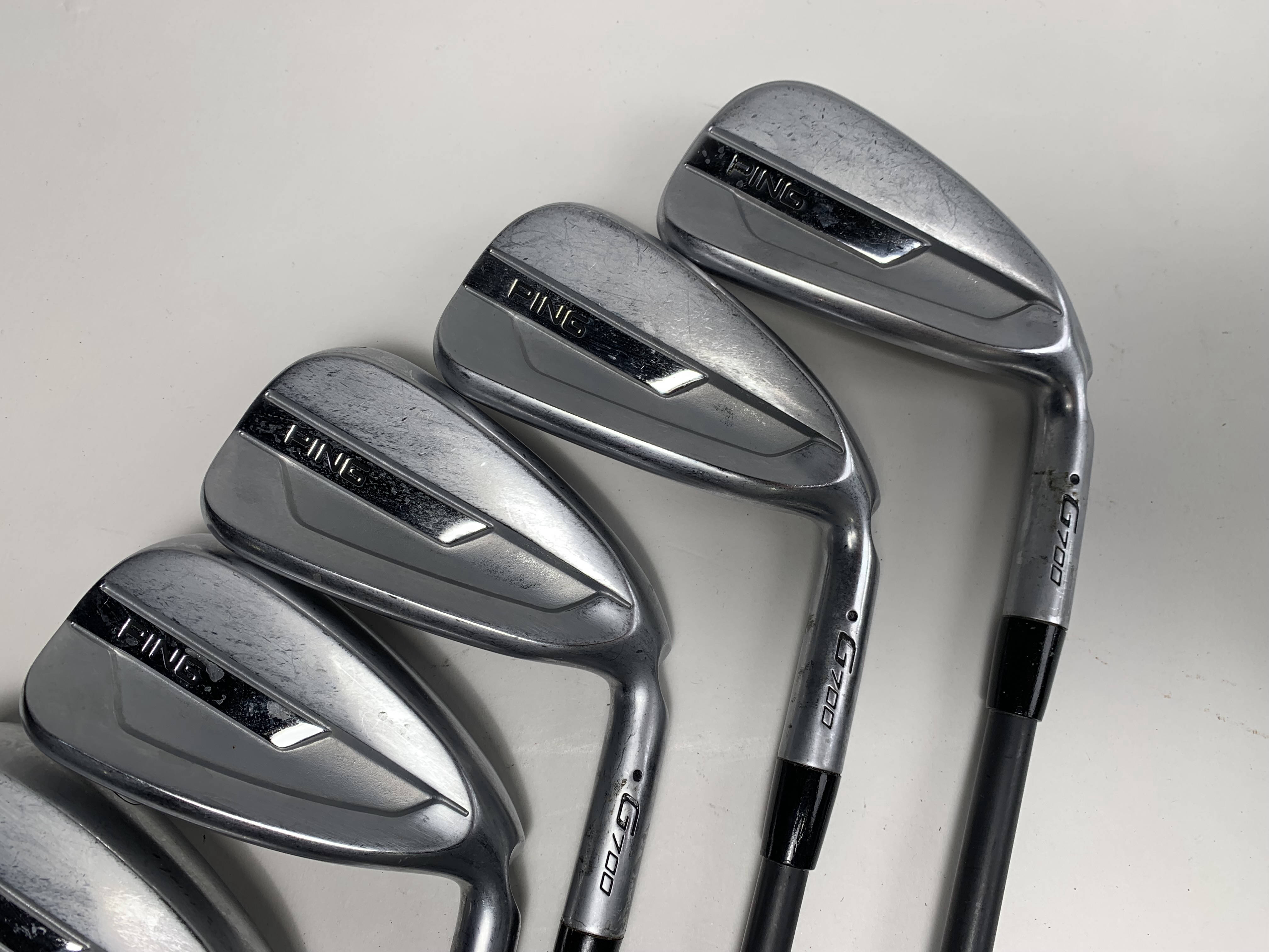 Ping G700 Iron Set 5-PW Black Dot Fujikura Pro 95i 95g Stiff RH +