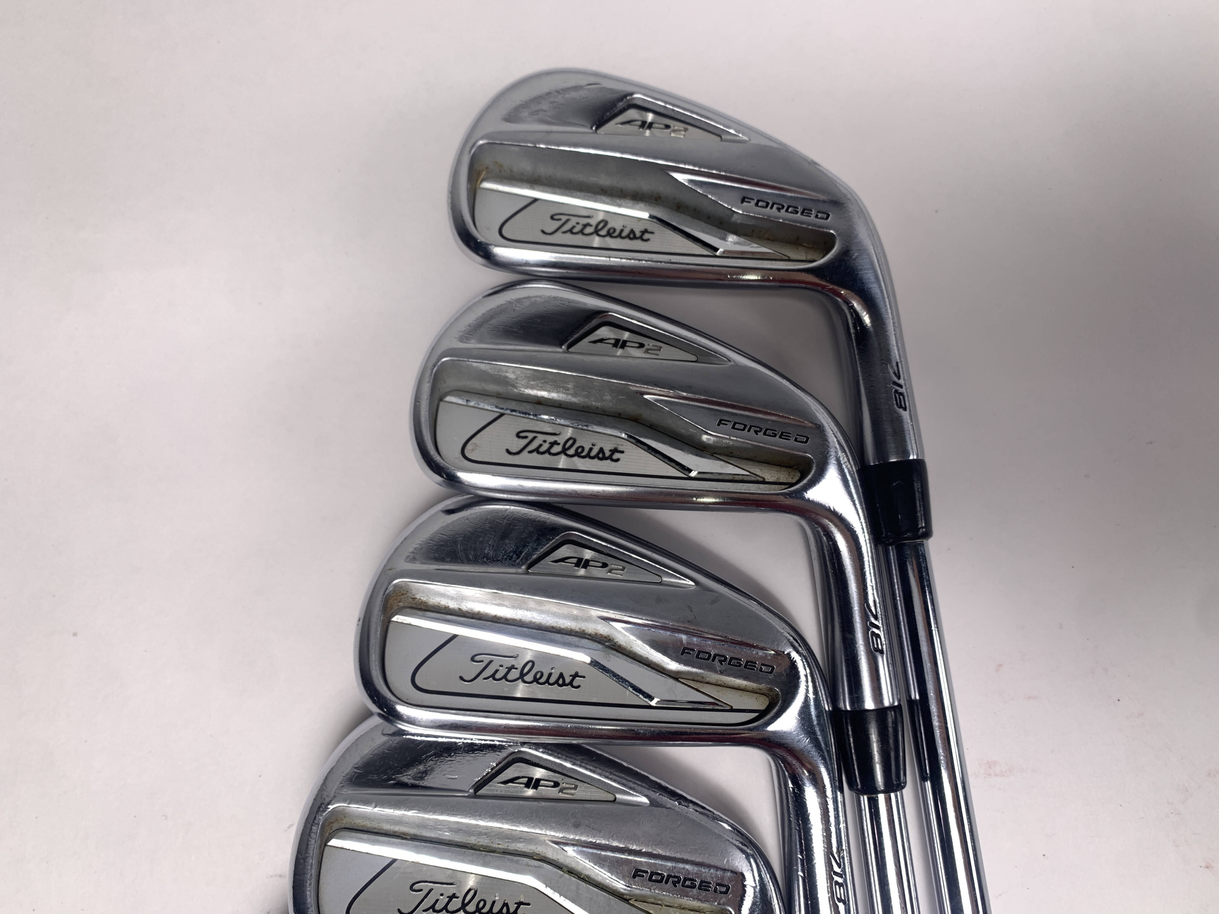 Titleist 718 AP2 Iron Set 4-PW True Temper AMT S300 Tour White