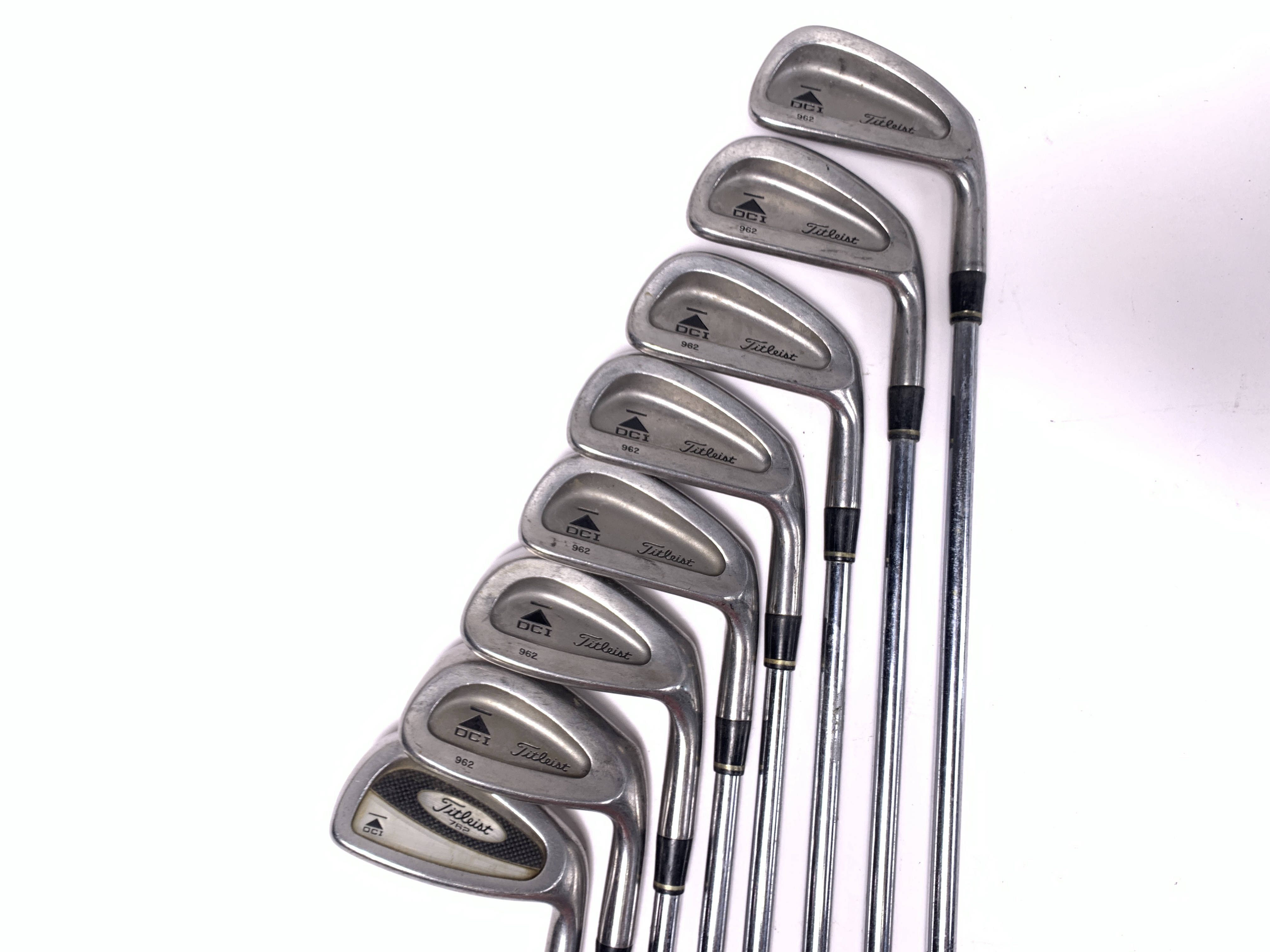 Titleist DCI 962 Iron Set 3-PW True Temper Dynamic Gold S300 Stiff