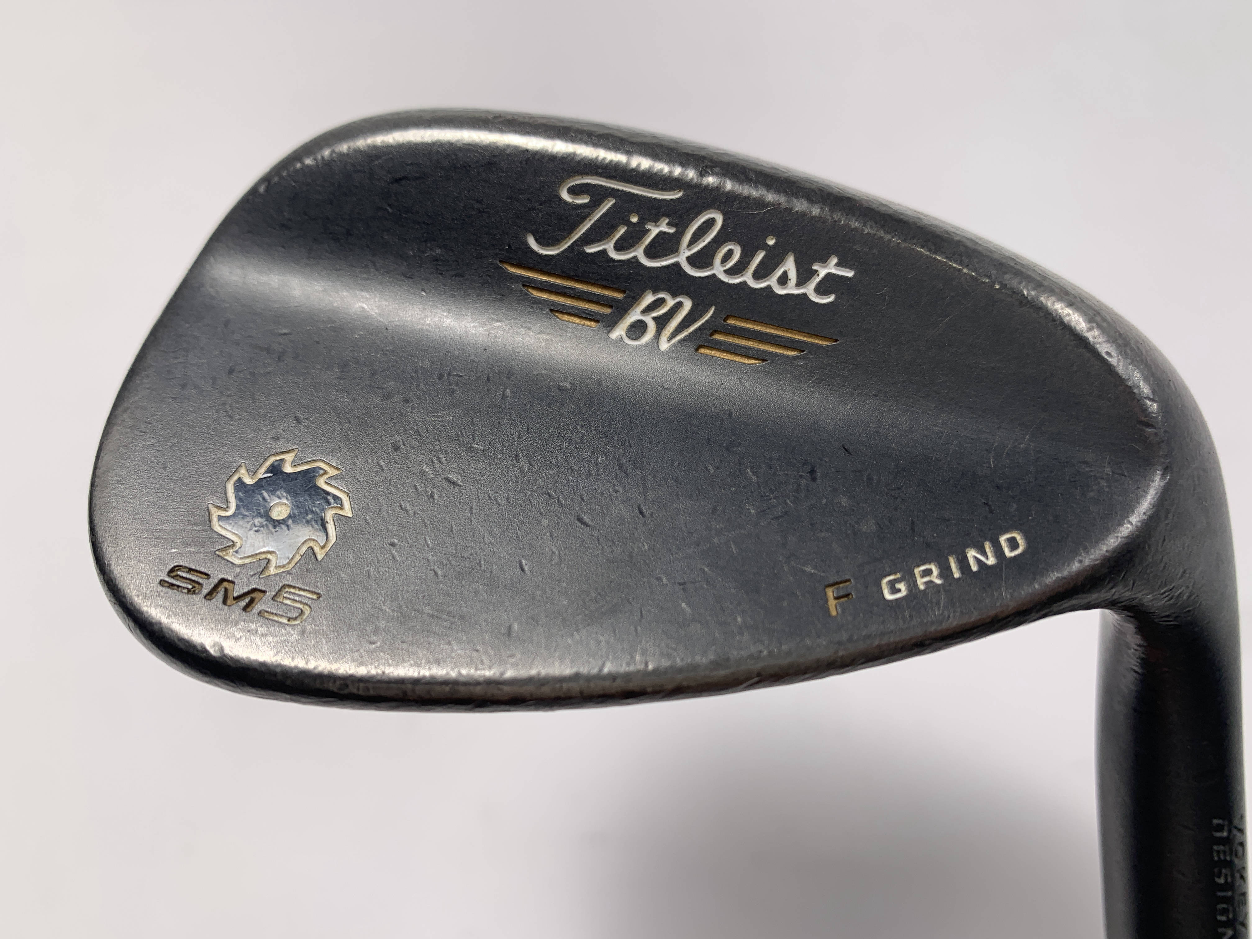 Titleist Vokey SM5 Raw Black Gap Wedge GW 52* 8 F-Grind Wedge 