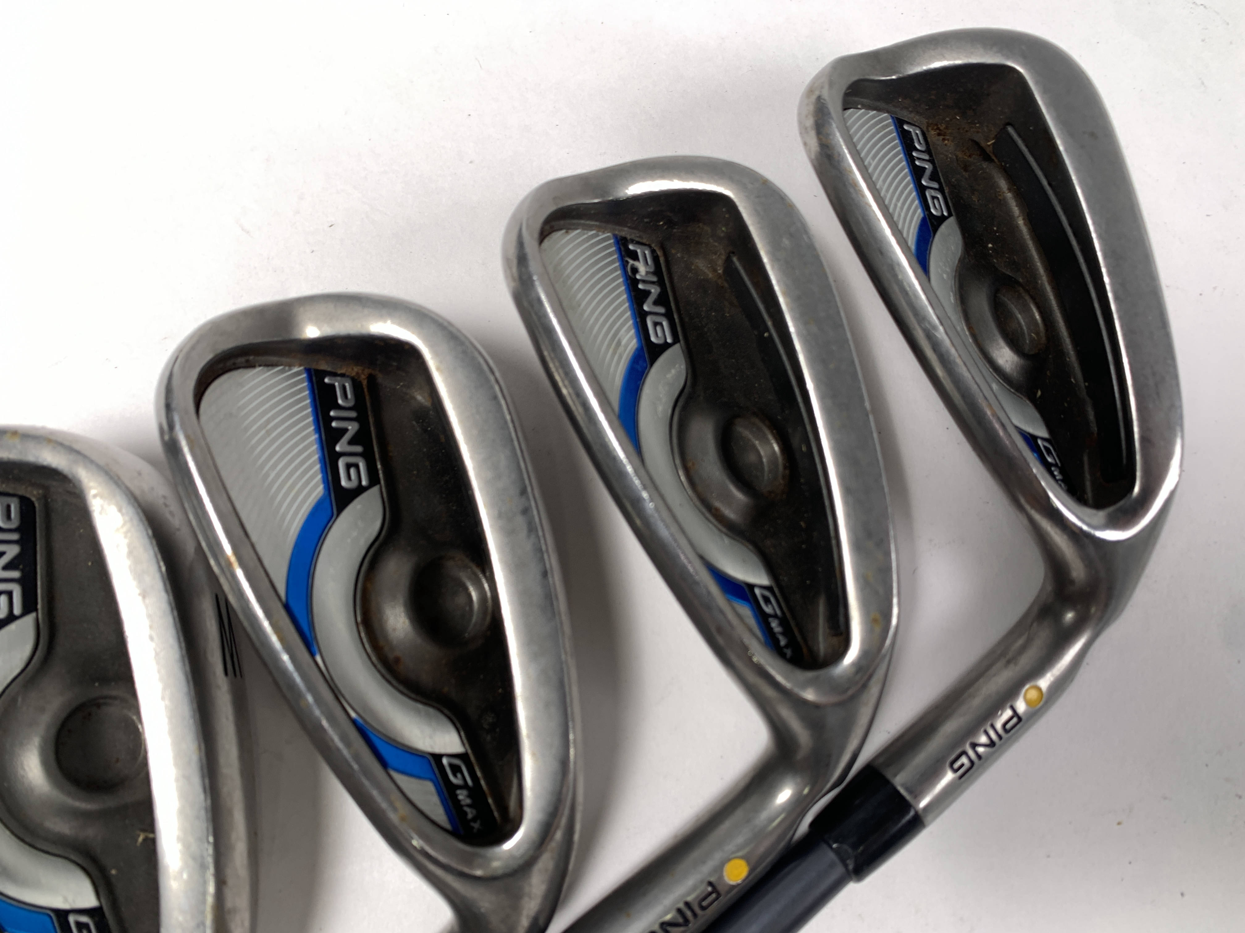 Ping Gmax Iron Set 7-PW+SW Yellow Dot 1.5* Up CFS Soft Regular