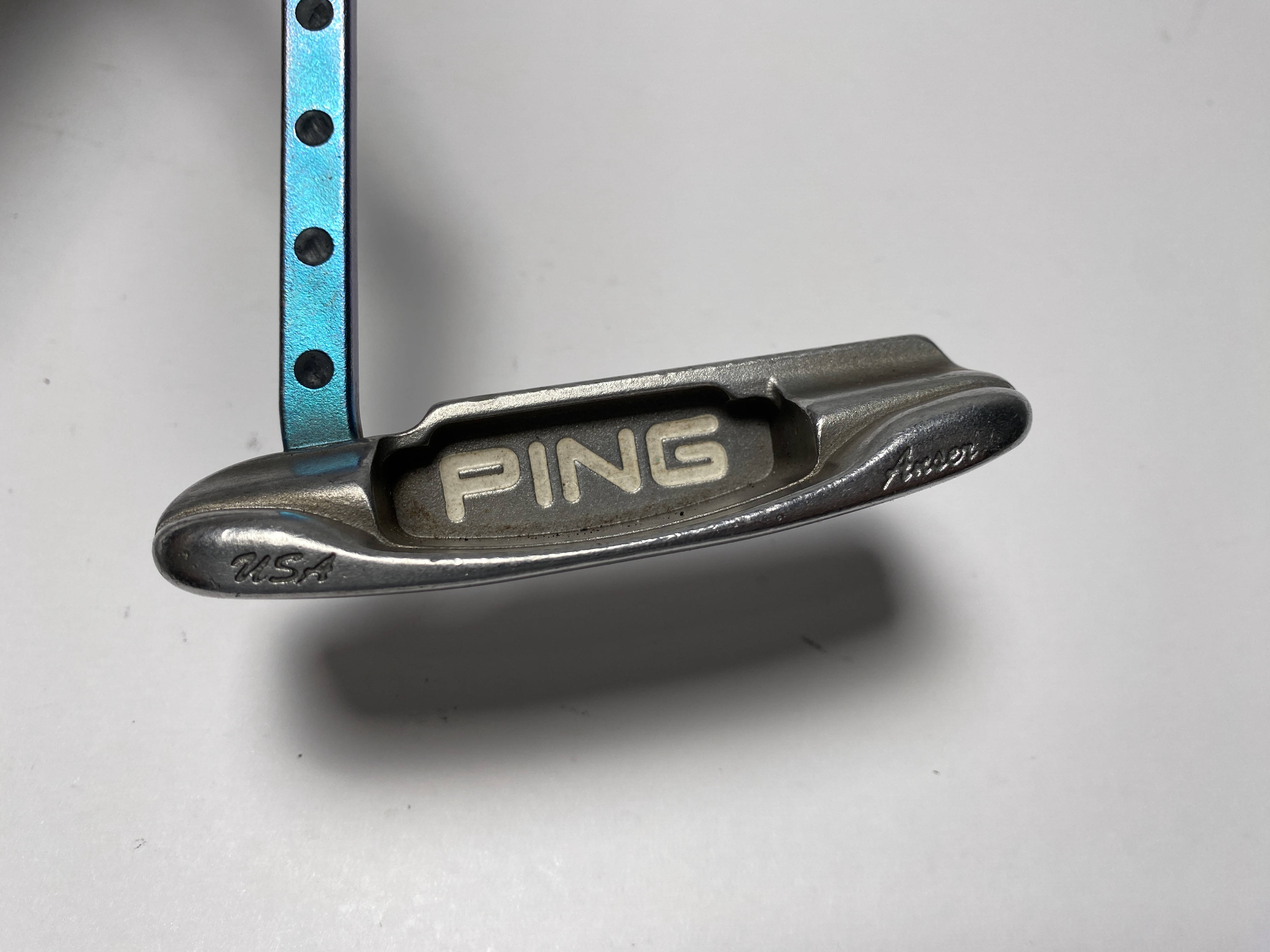 Ping Anser Titanium 4 Blue Long Neck Putter 35