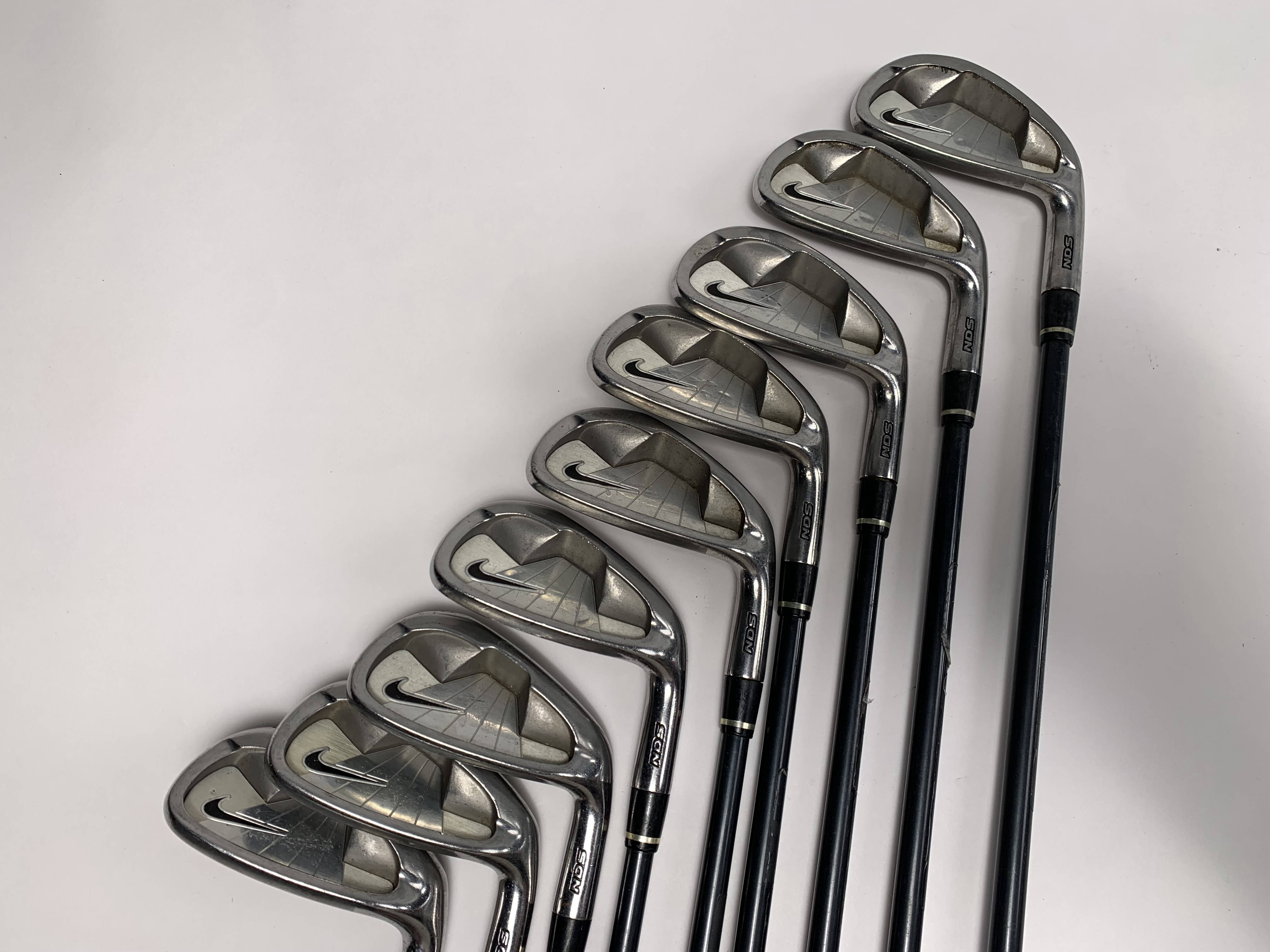 Nike NDS Iron Set 3-PW+SW Regular Graphite Mens RH | eBay