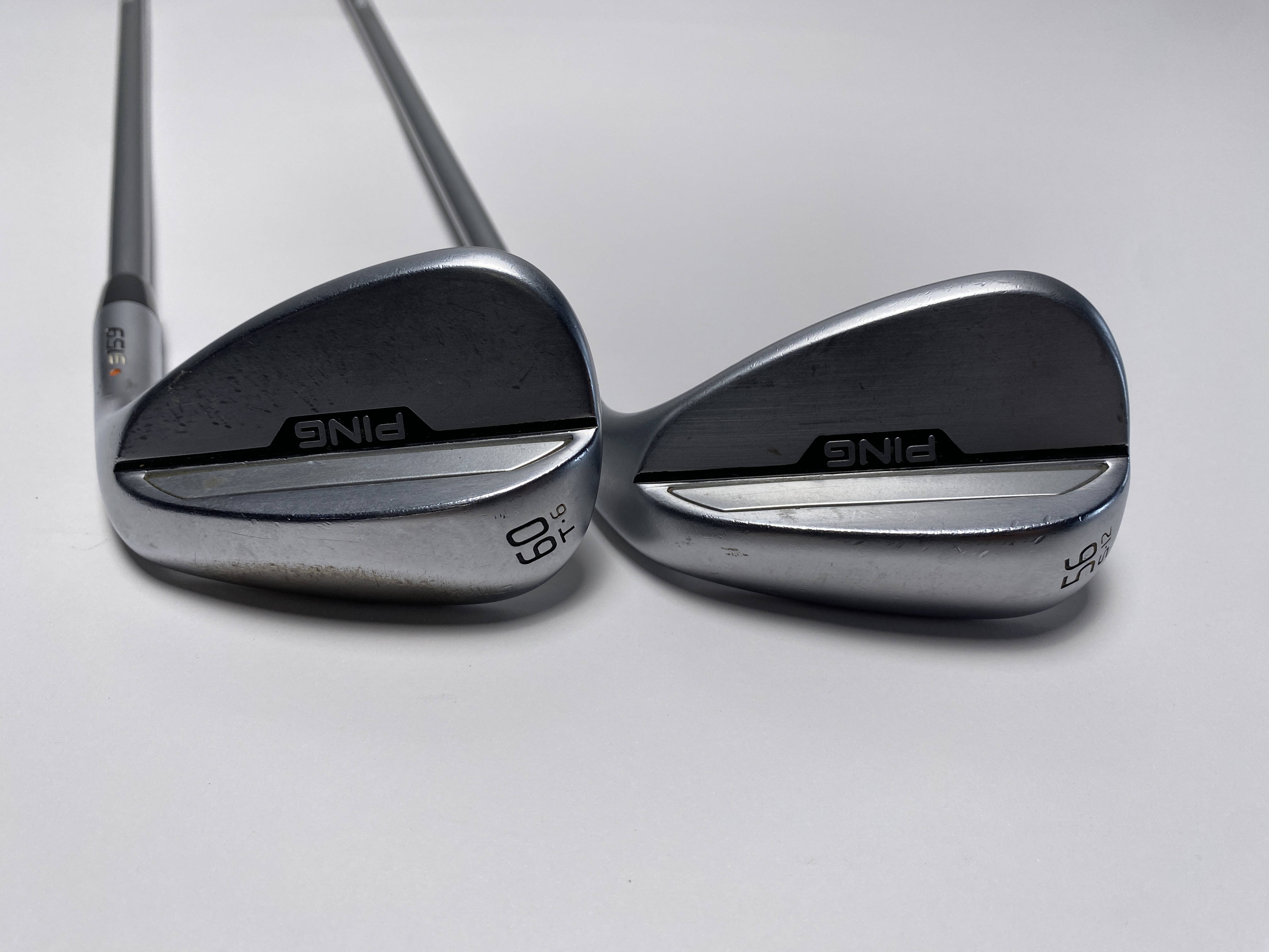 Ping s159 Chrome Wedge Set 56* 12 | 60* 6 Orange Dot 2* Flat Alta