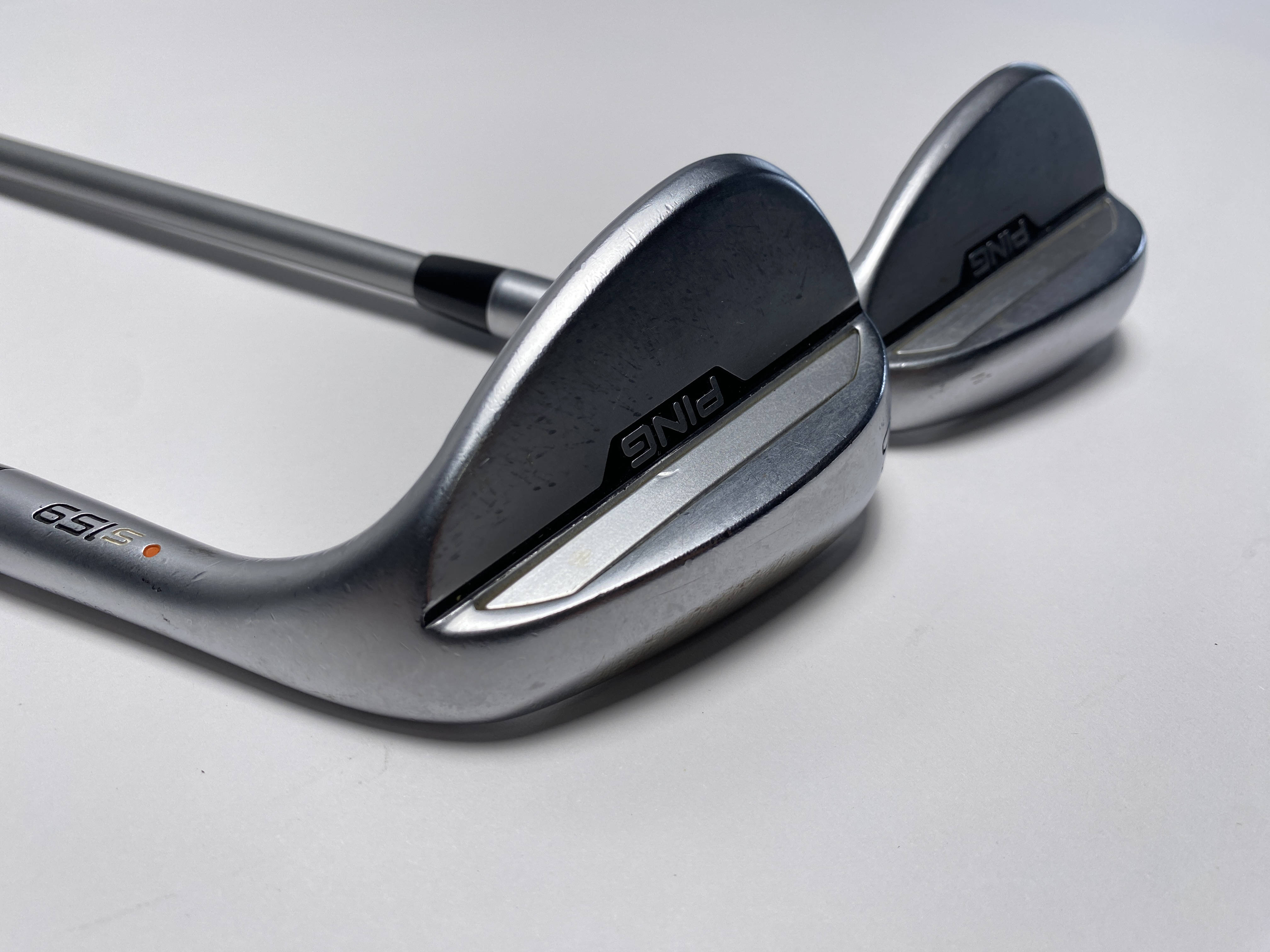 Ping s159 Chrome Wedge Set 56* 12 | 60* 6 Orange Dot 2* Flat Alta