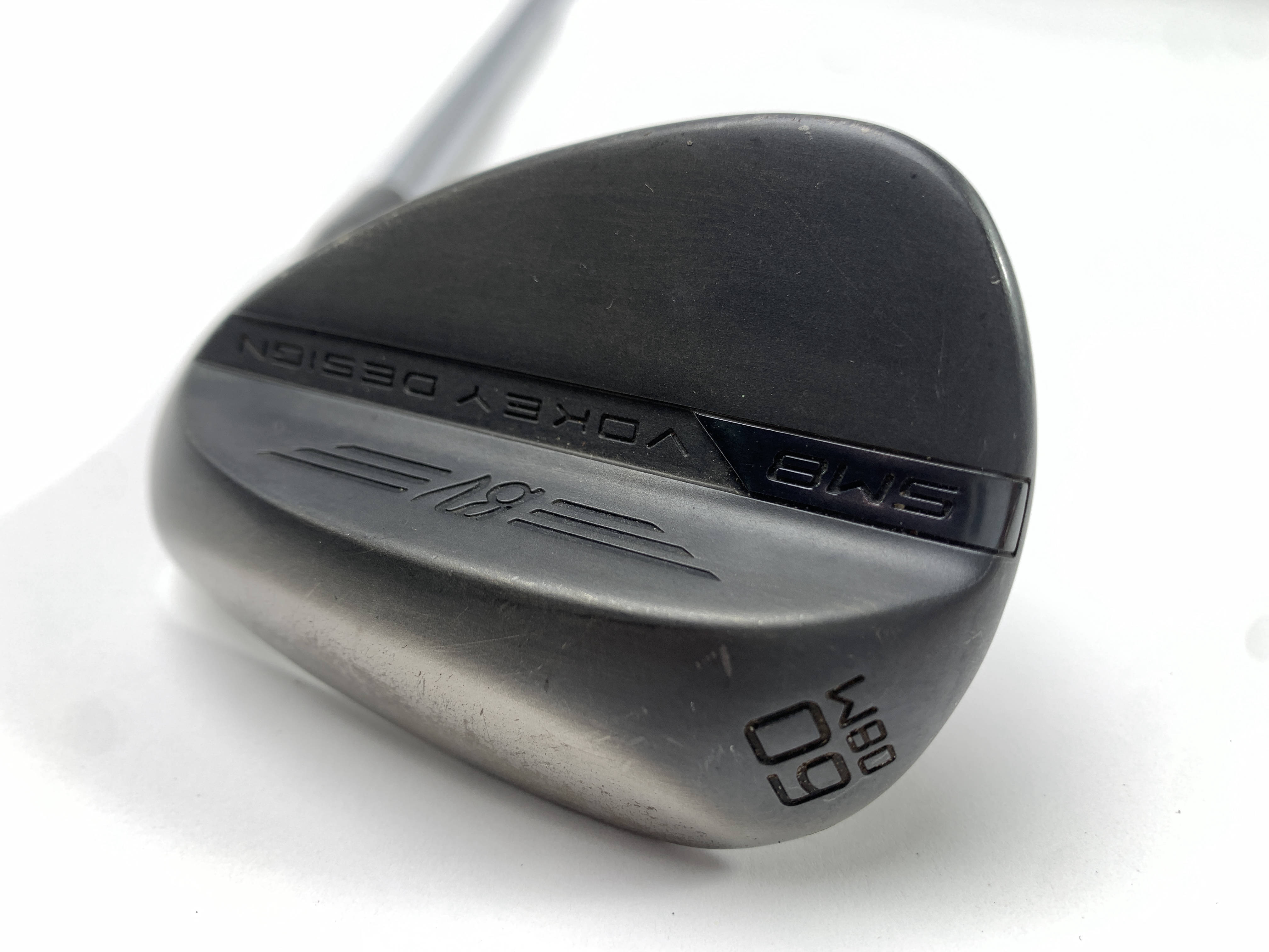 Titleist Vokey SM8 Jet Black Wedge 60* 8 Bounce M-Grind Wedge