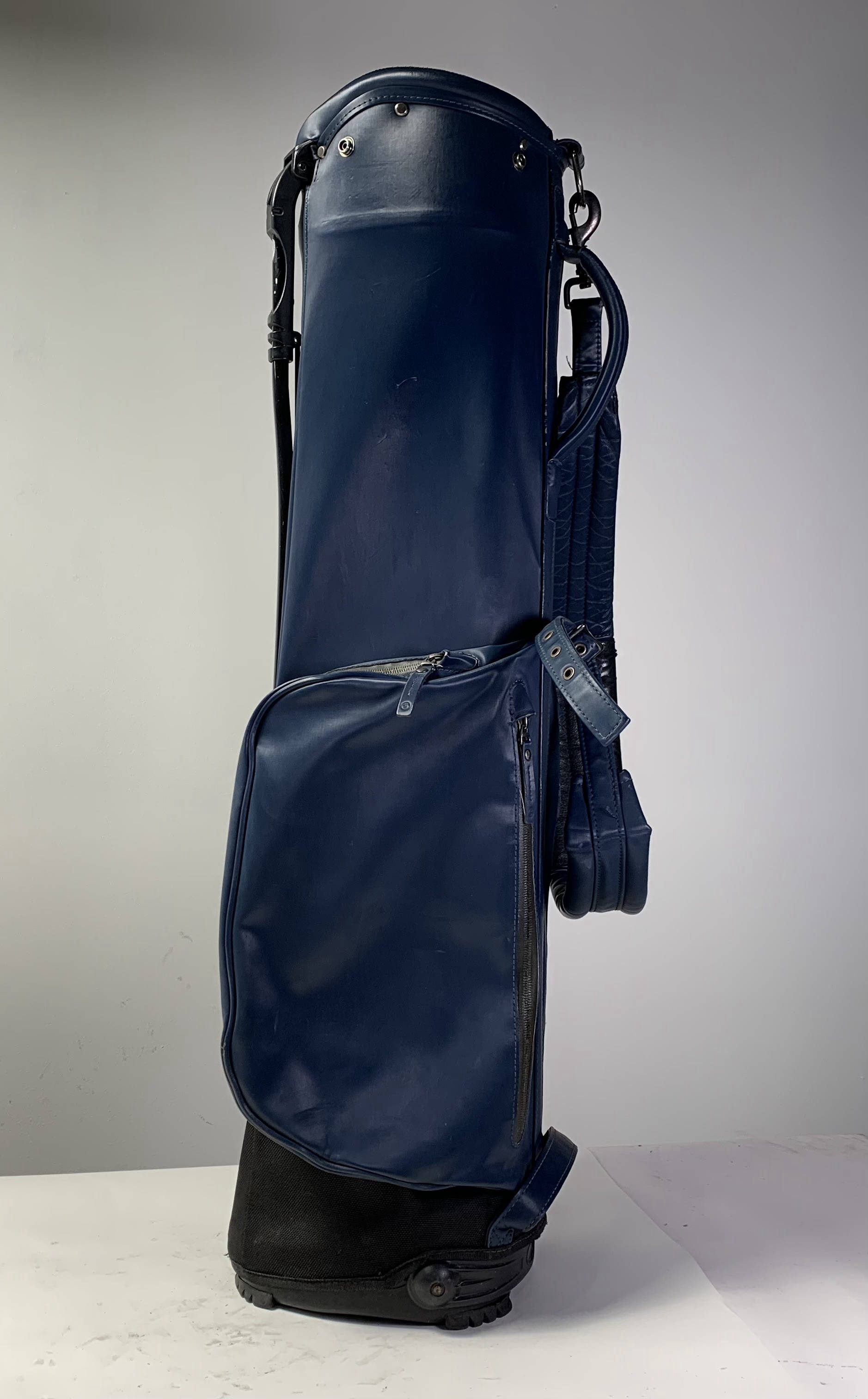 Stitch SL2 Stand Bag Navy Blue 2-Way Divide Single Strap Golf Bag
