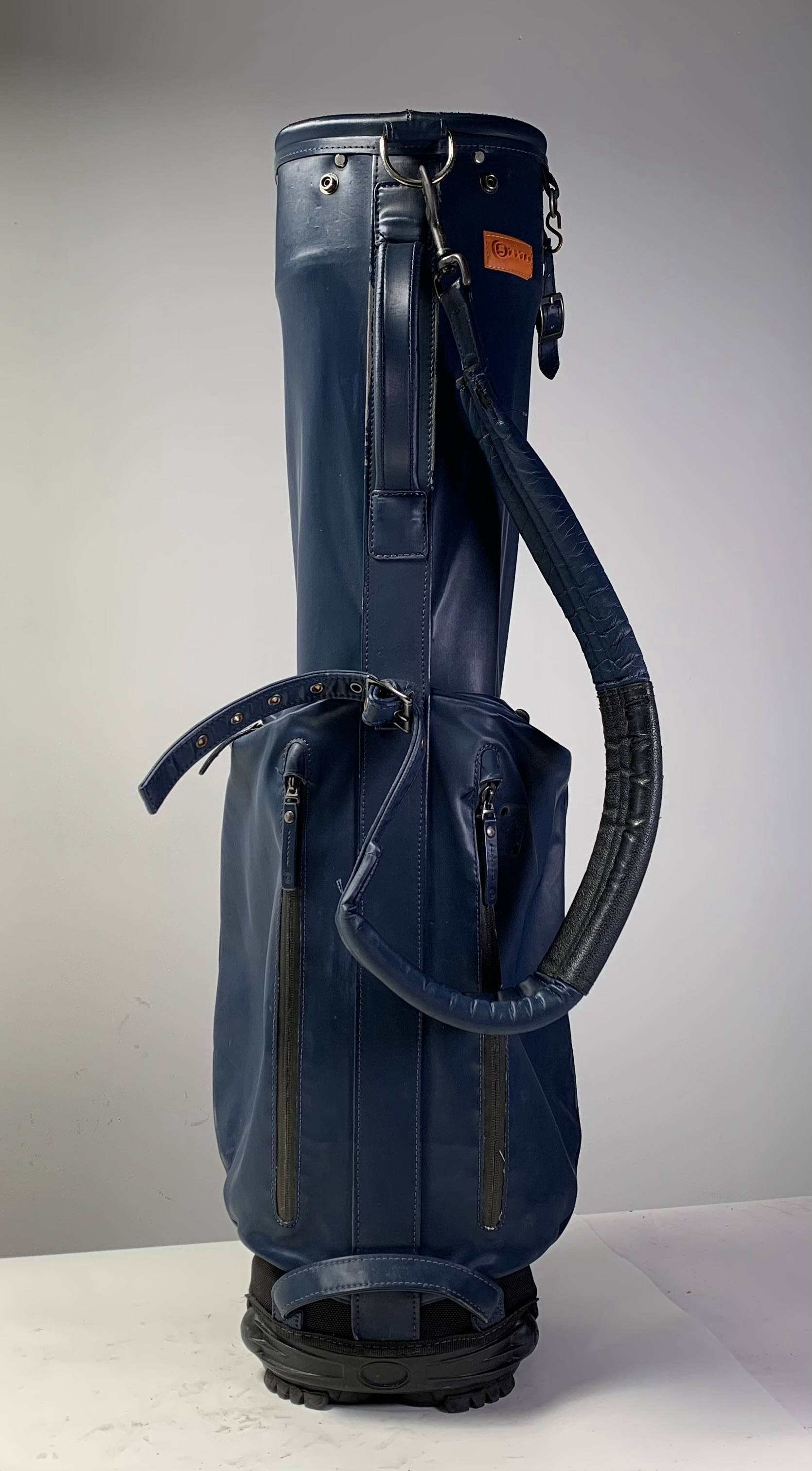 Stitch SL2 Stand Bag Navy Blue 2-Way Divide Single Strap Golf Bag