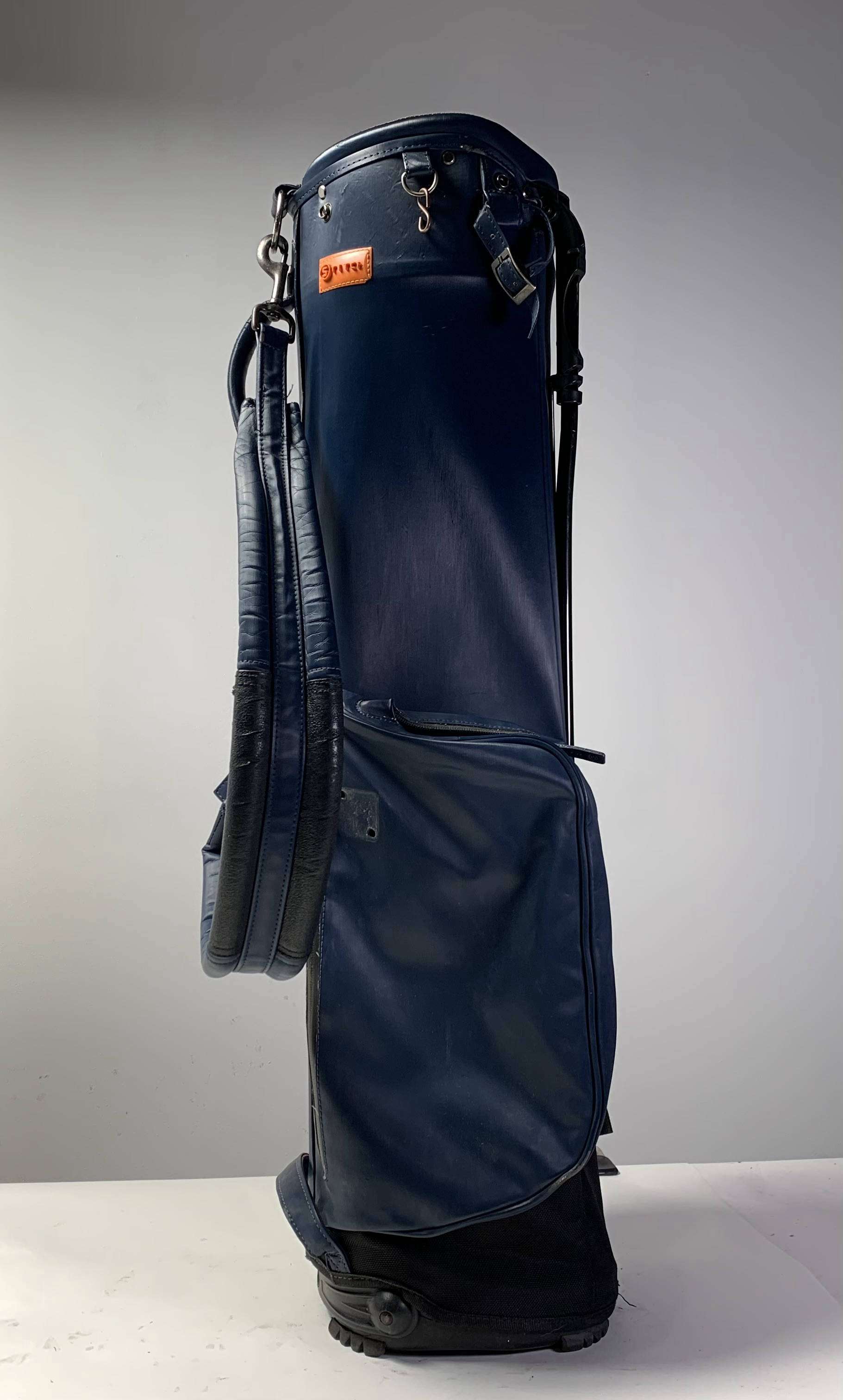 Stitch SL2 Stand Bag Navy Blue 2-Way Divide Single Strap Golf Bag