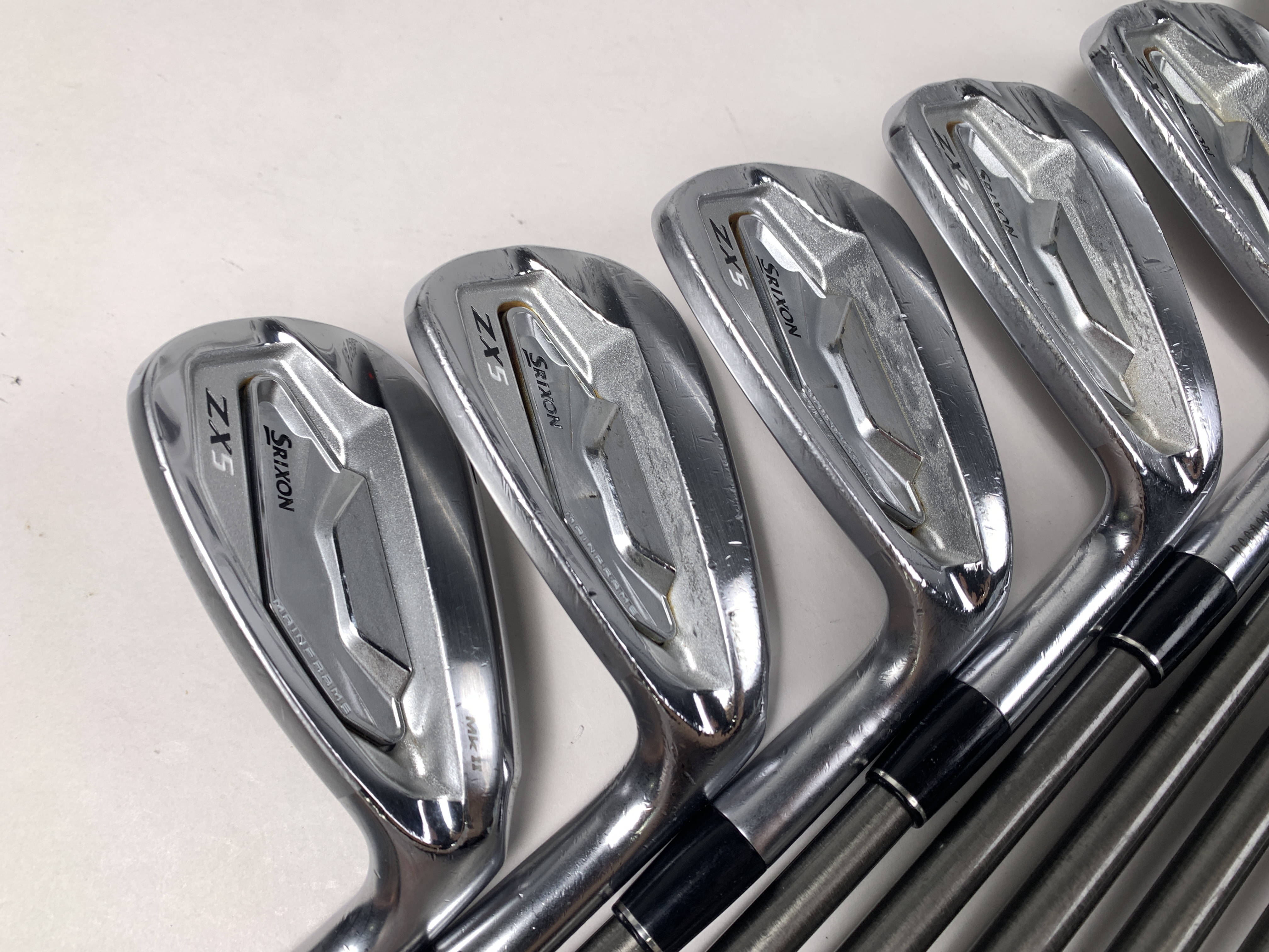 Srixon ZX5 MKII Iron Set 4-PW+AW AeroTech SteelFiber i95 Stiff