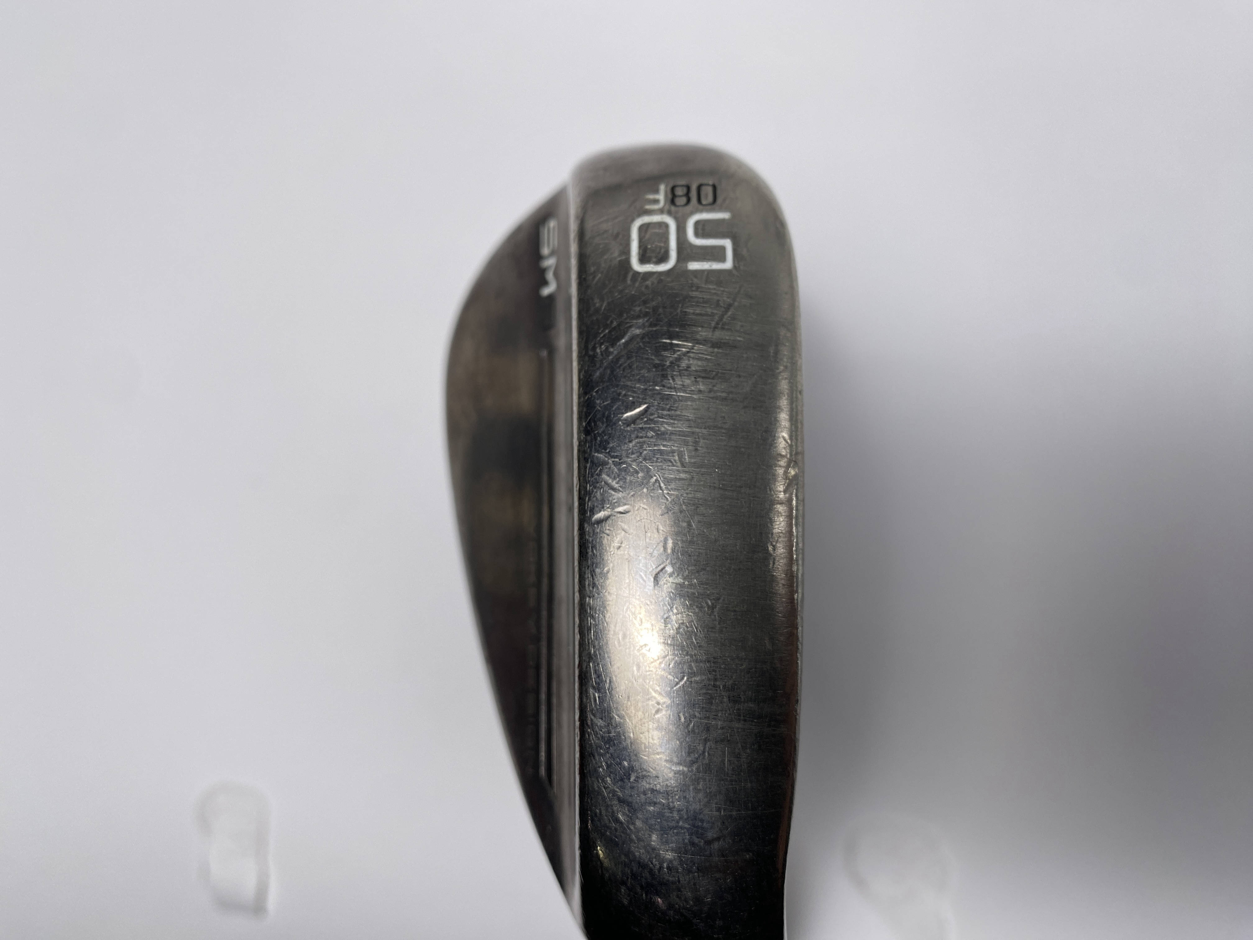 Titleist Vokey SM9 Brushed Steel Wedge 50* 8 Bounce F-Grind Wedge