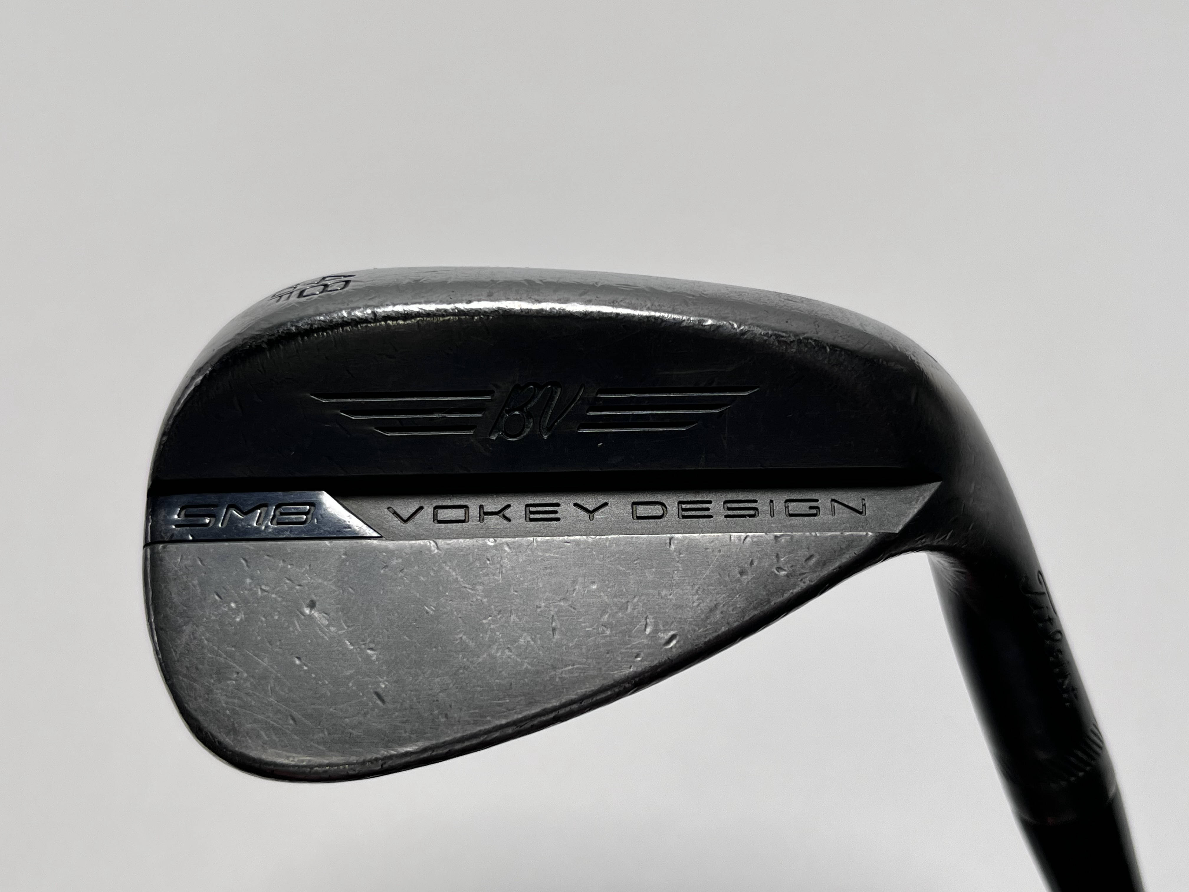 Titleist Vokey SM8 Jet Black Wedge 48* 10 Bounce F-Grind XStiff RH