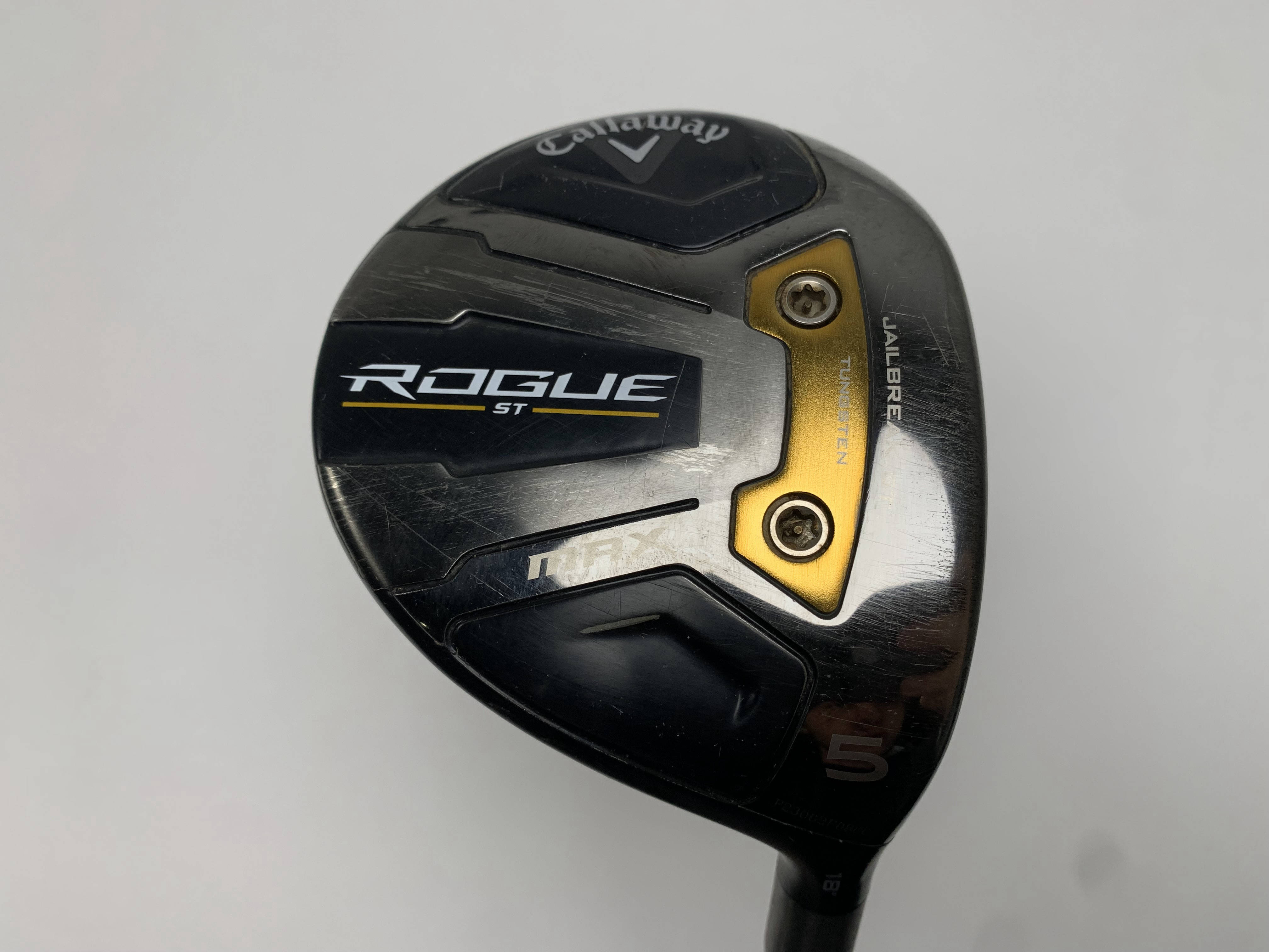 Callaway Rogue ST MAX 5W 18° Callaway Rogue ST Max 5 Fairway Wood 18* Cypher Fifty 5.0 50g