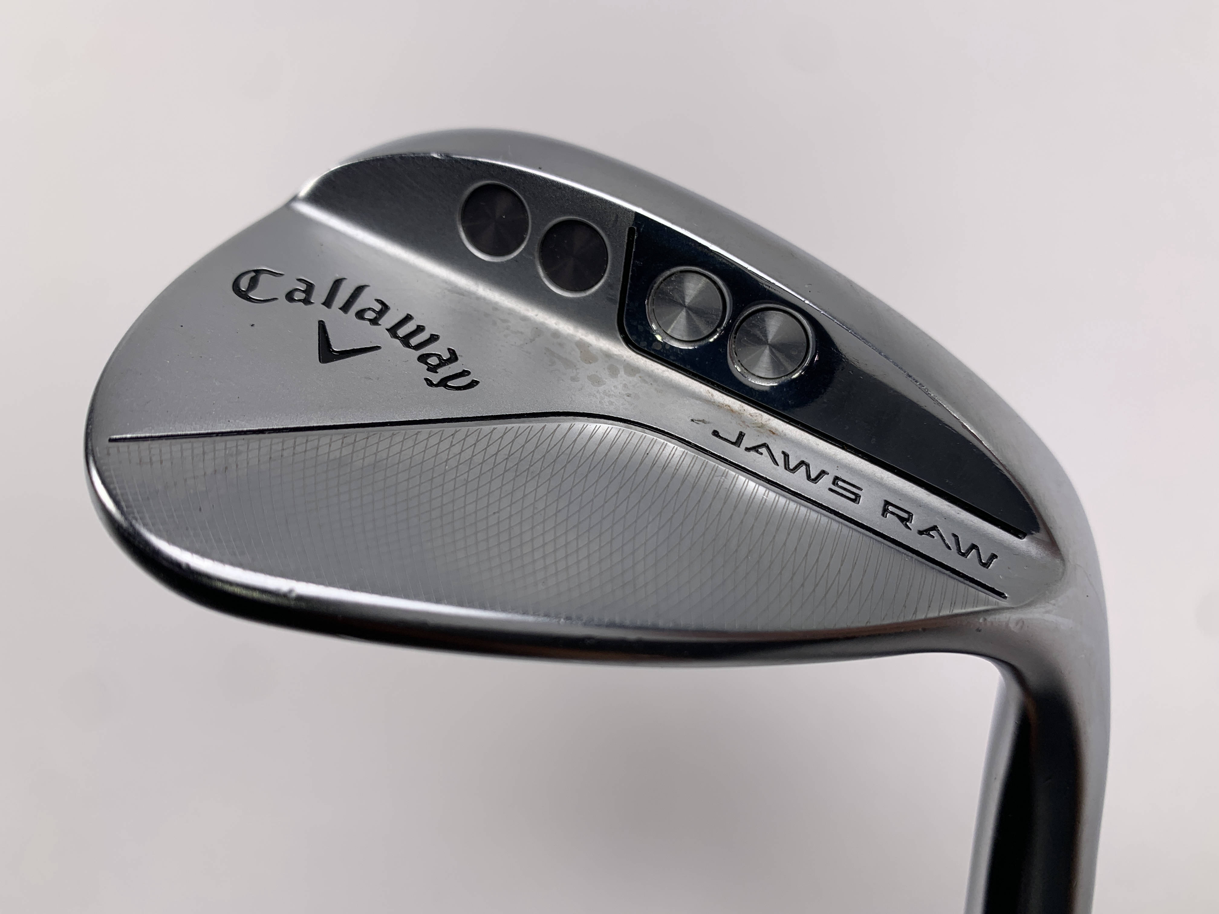 Callaway Jaws Raw Full Toe Chrome Lob Wedge LW 58* 10J DG Spinner