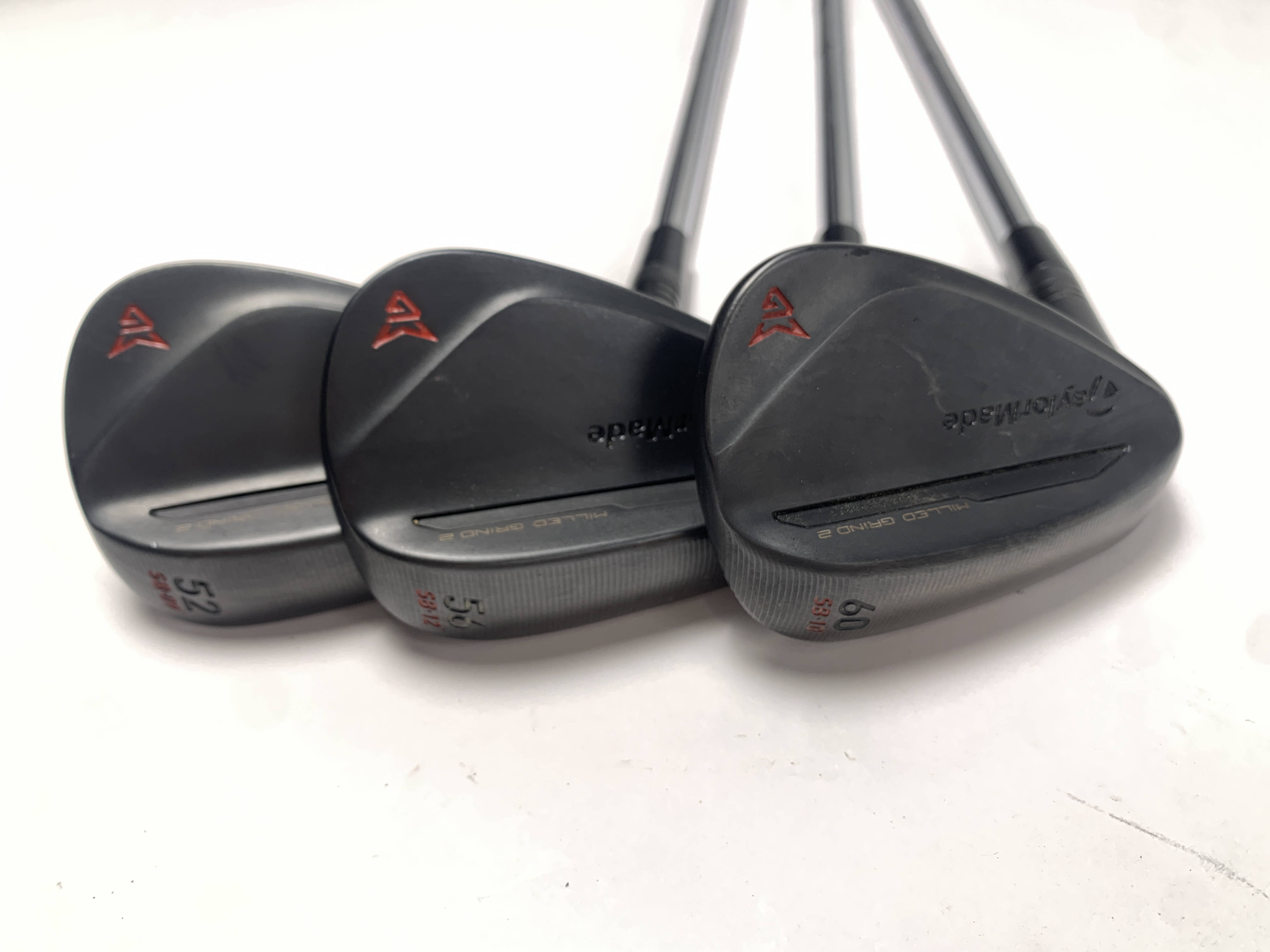 TaylorMade Milled Grind 2 Black Wedge Set 52* 9 | 56* 12 | 60* 10 