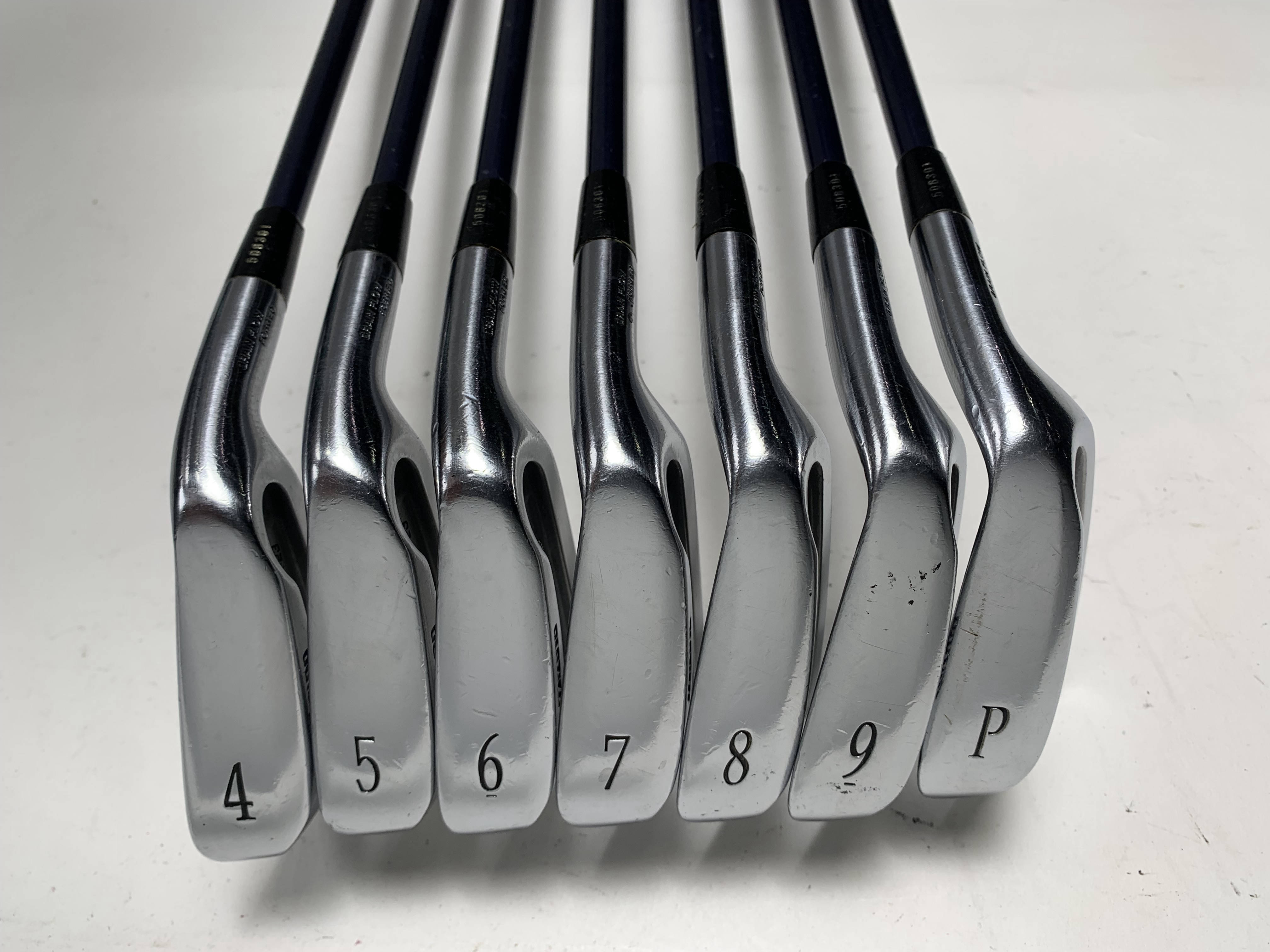 Mizuno MX 23 Iron Set 4-PW Exsar Blue Regular Graphite Mens RH | eBay