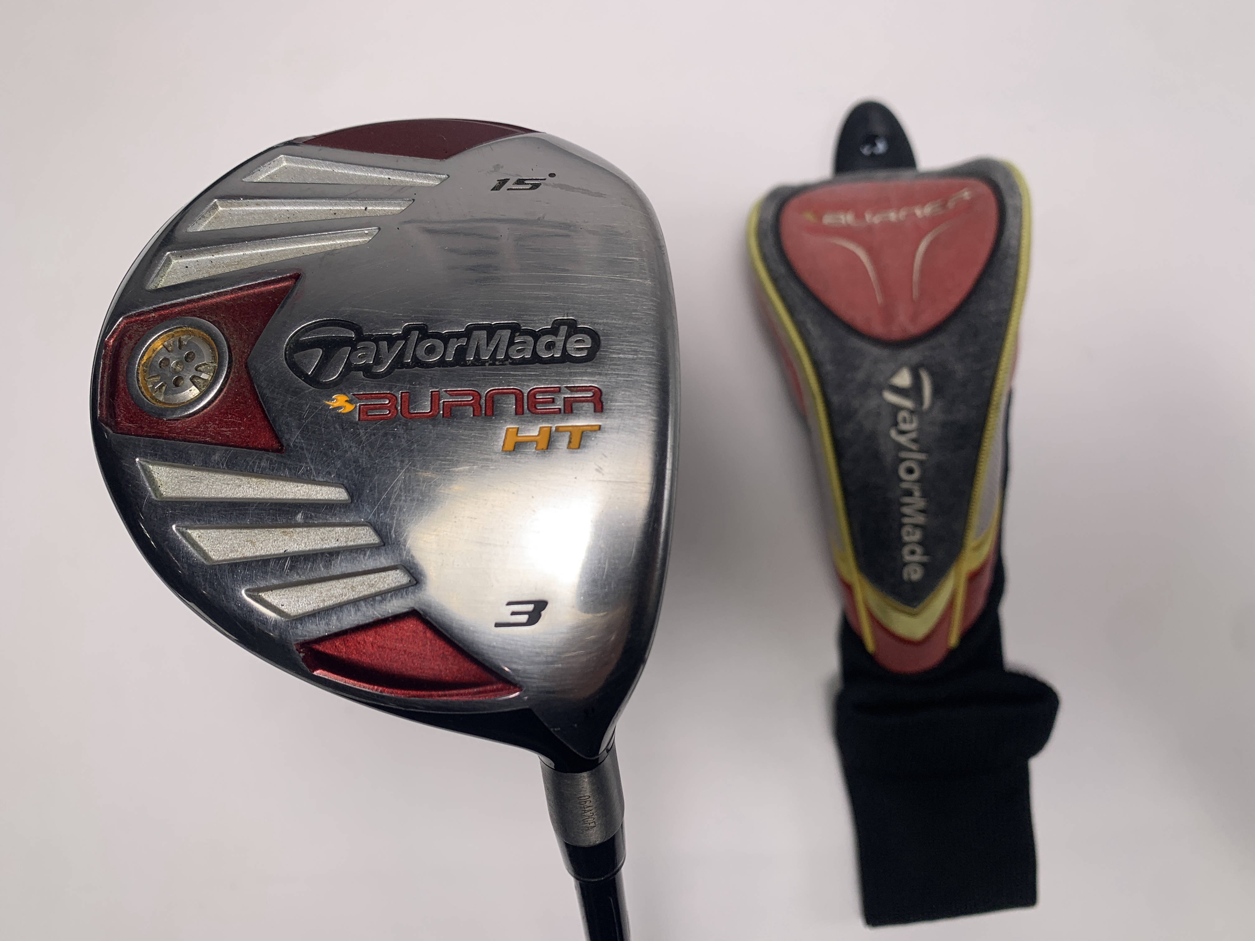 TaylorMade Burner HT Steel 2007 3 Fairway 15* REAX SuperFast 50g