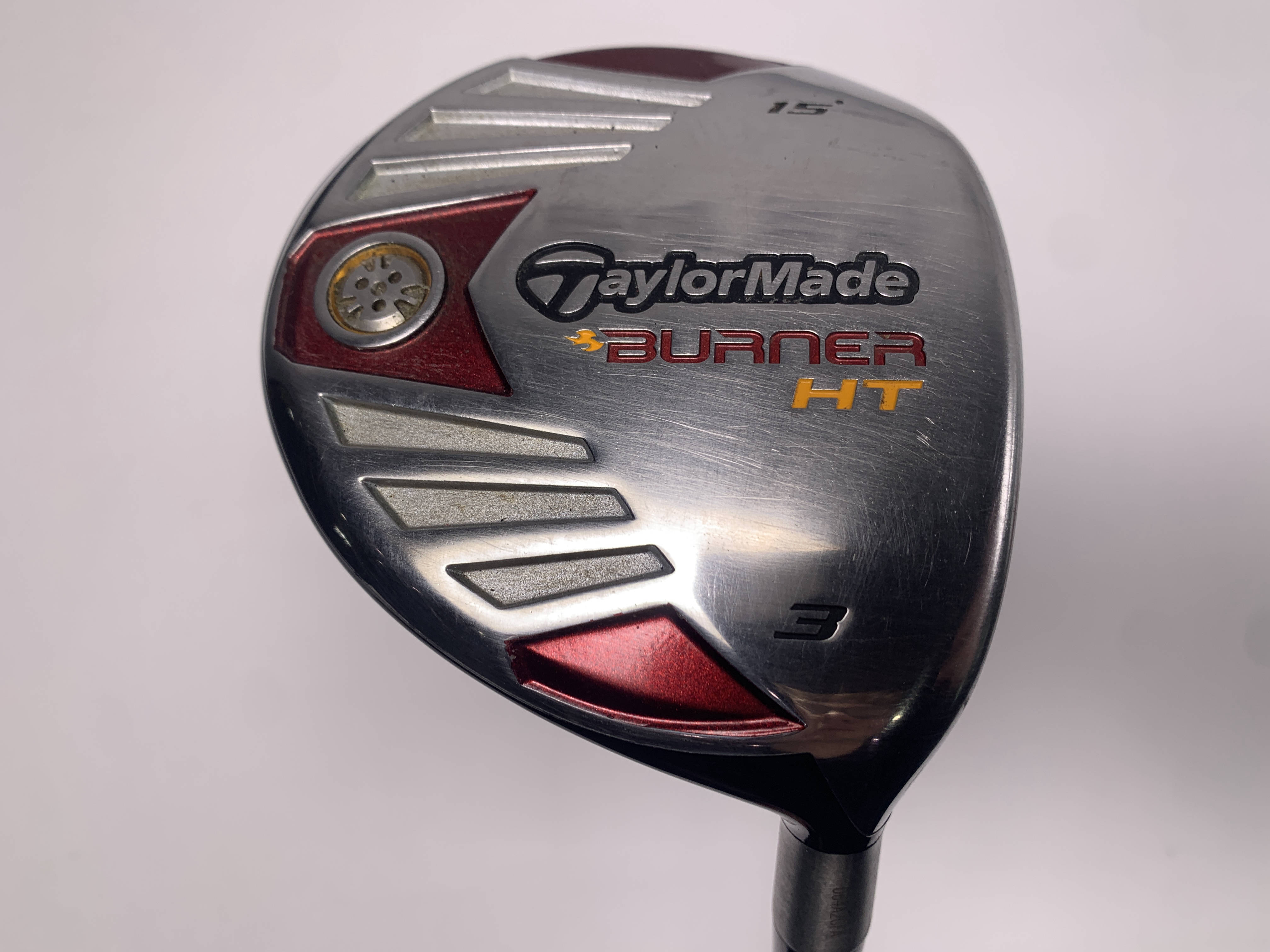 TaylorMade Burner HT Steel 2007 3 Fairway 15* REAX SuperFast 50g