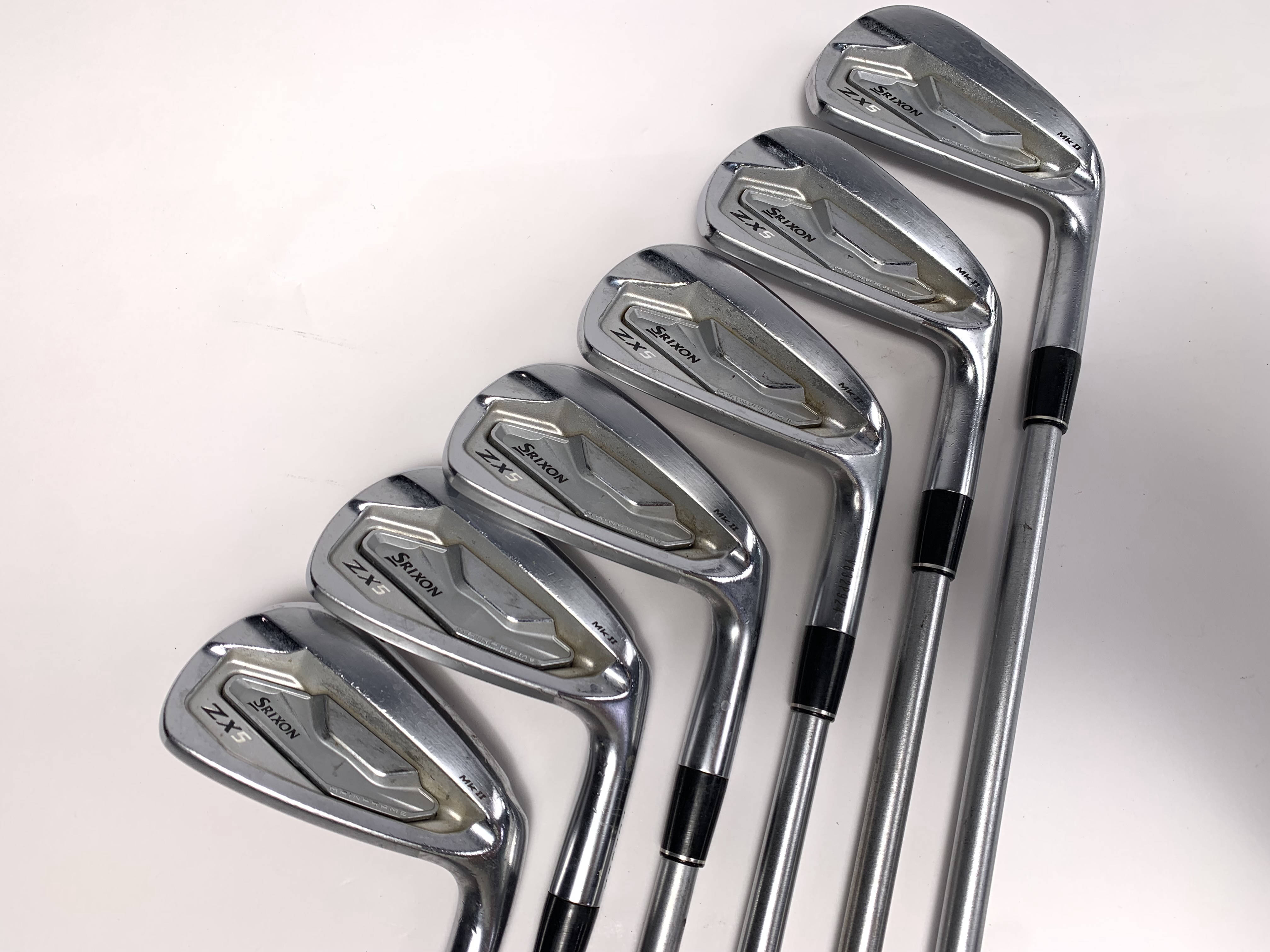 まー304B(BK)・283(GY)・791(BL)・170 Srixon ZX5 MKII Iron Set 5-PW KBS Tour C-Taper Lite 110g
