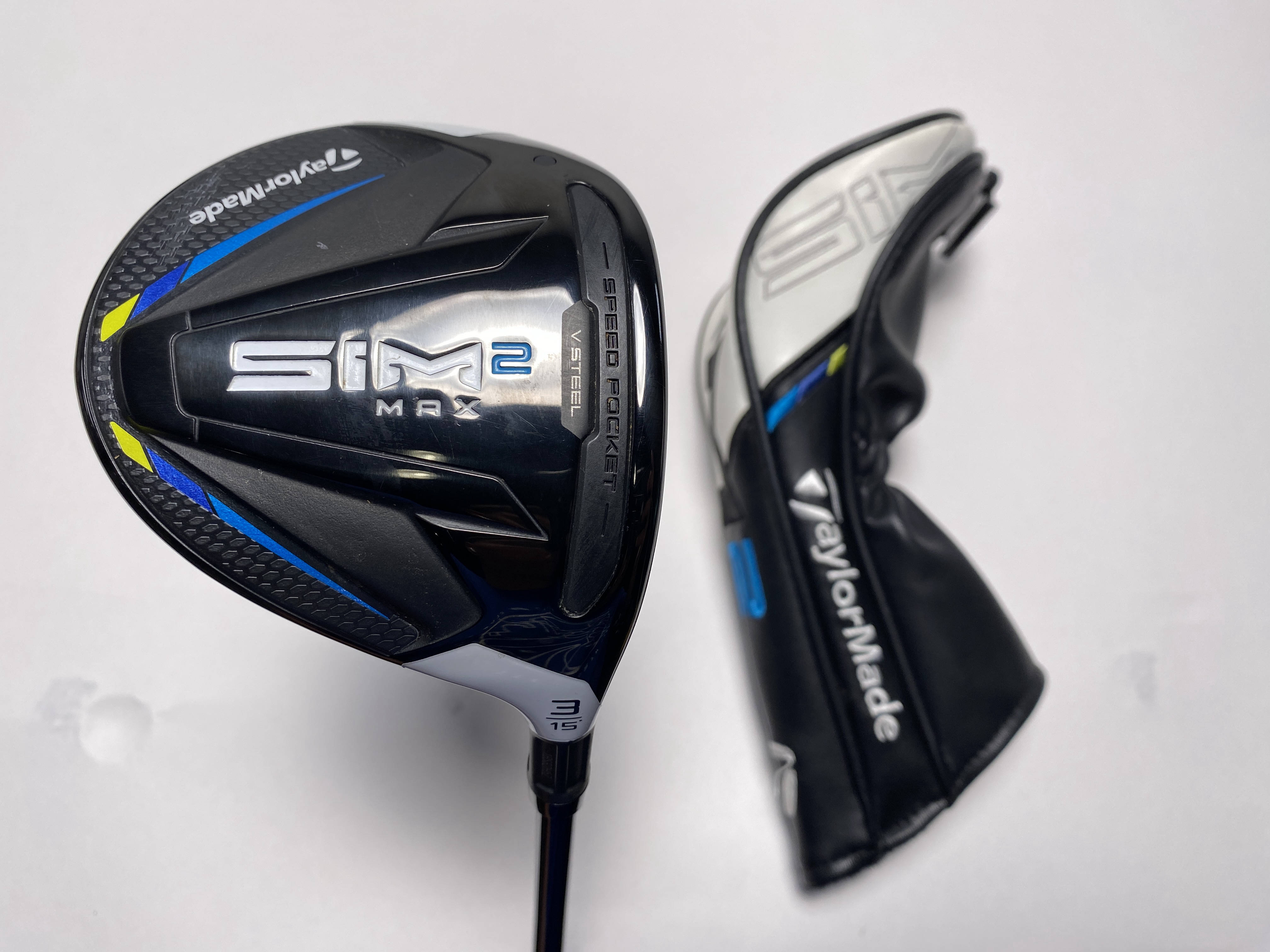 TaylorMade SIM2 MAX 3 Fairway Wood 15* Fujikura Ventus Blue 6-S