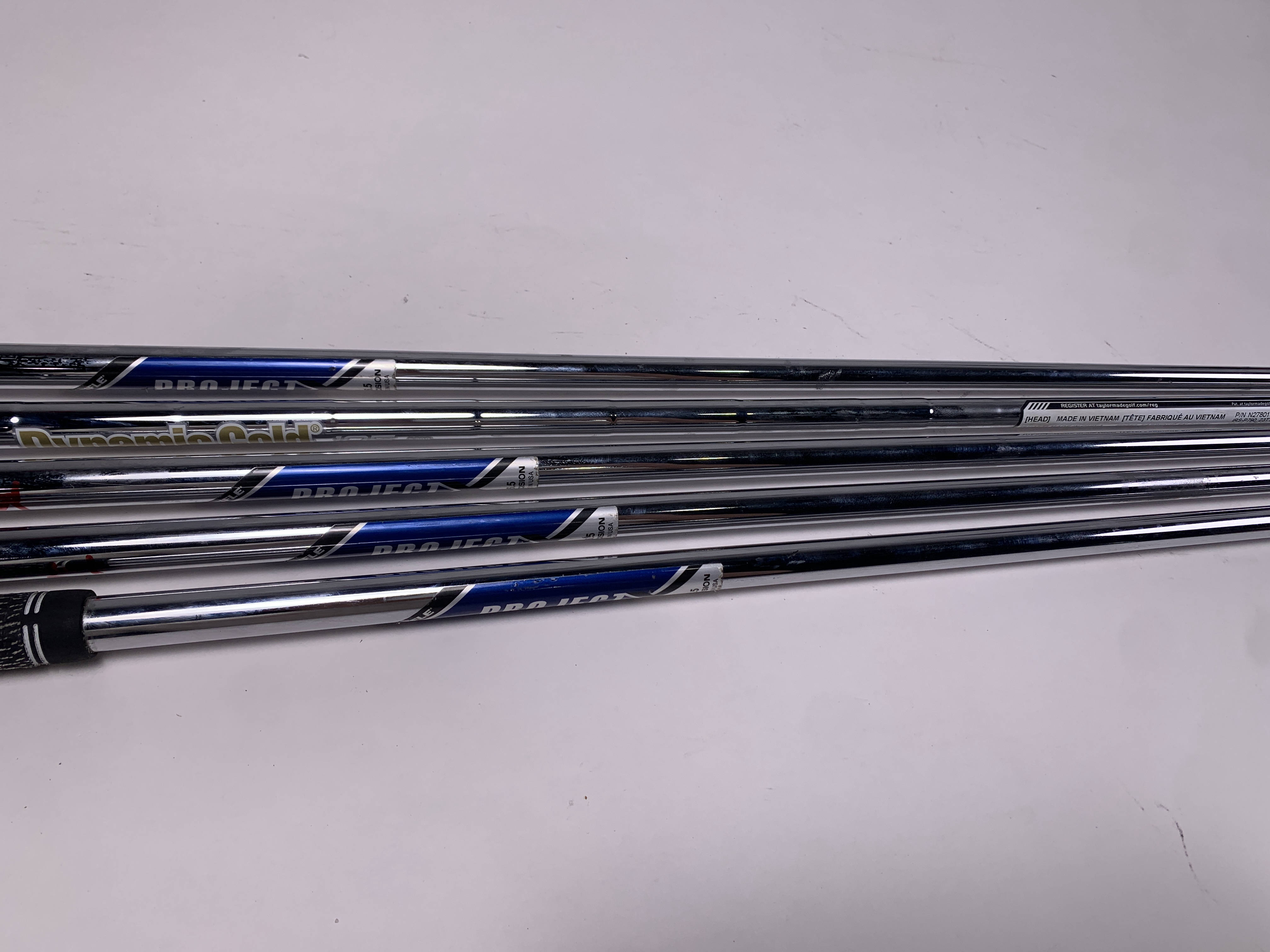 TaylorMade P7MB 2021 Iron Set 6-PW Project X Rifle Precision 6.5