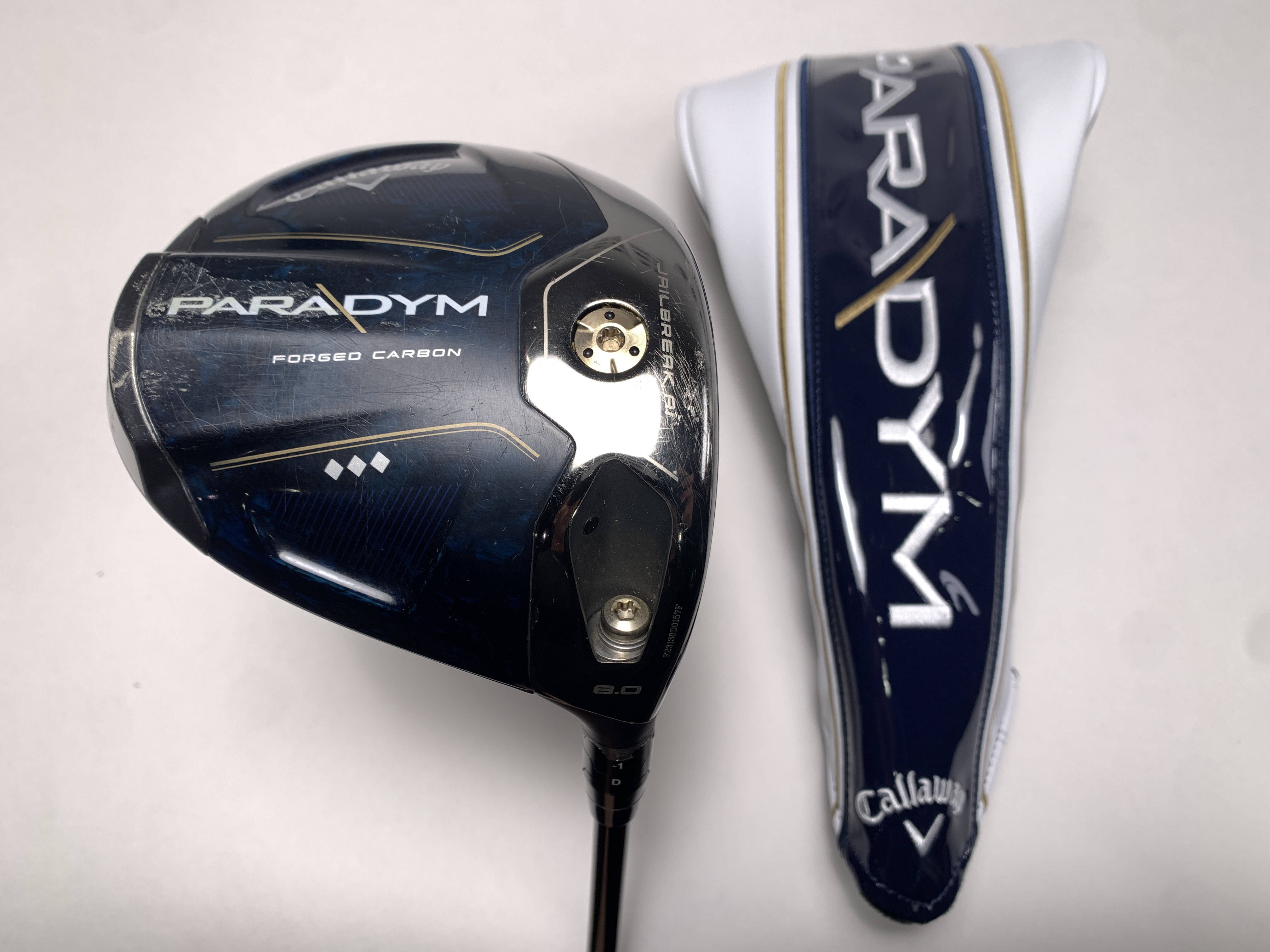 Callaway Paradym Triple Diamond Driver 8* Kai'li White 70X Extra