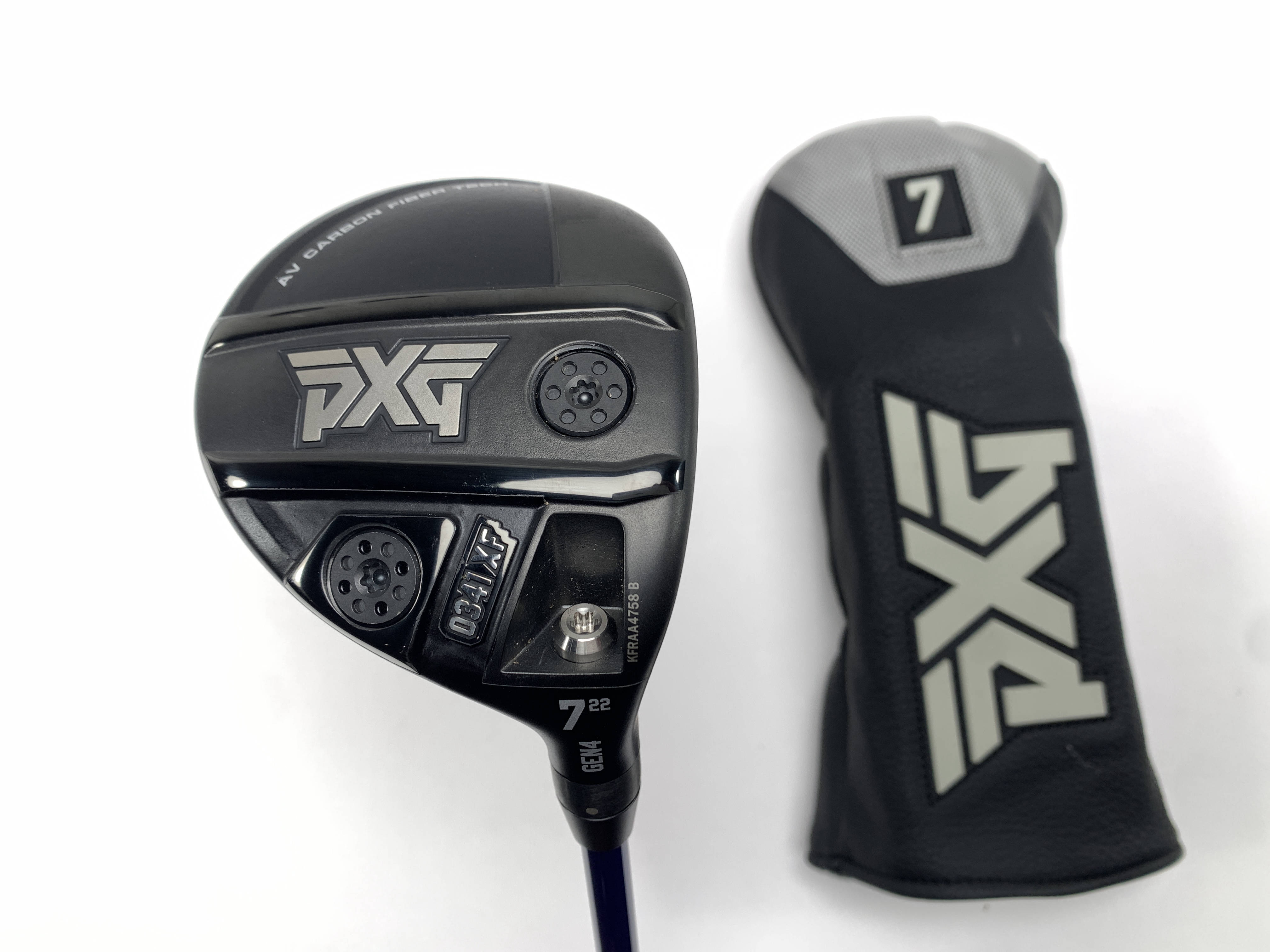 PXG 0341 XF GEN4 7 Fairway Wood 22* EvenFlow Riptide CB 5.5 60g