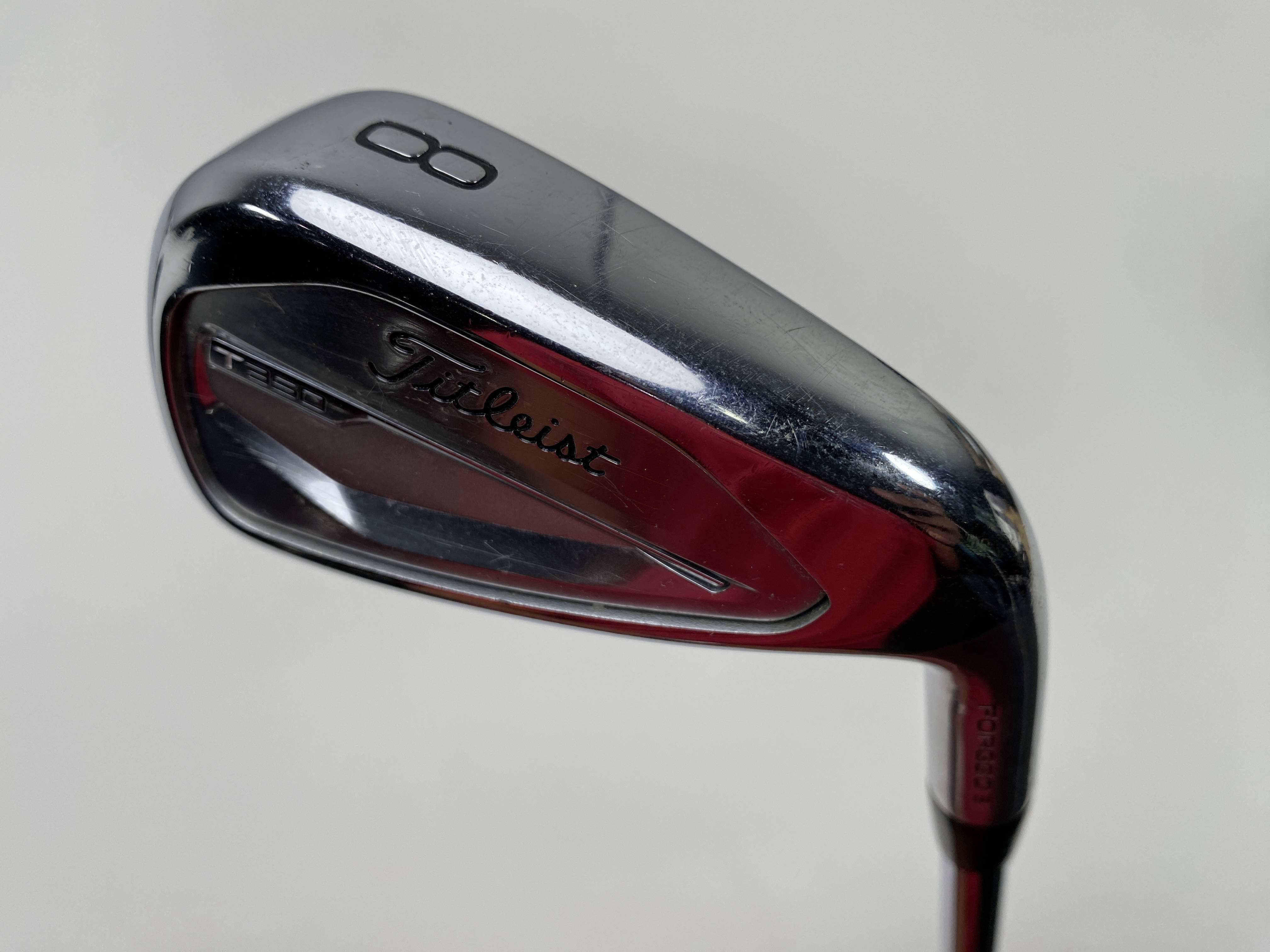 Titleist T350 2023 Single 8 Iron True Temper AMT R300 Red Regular