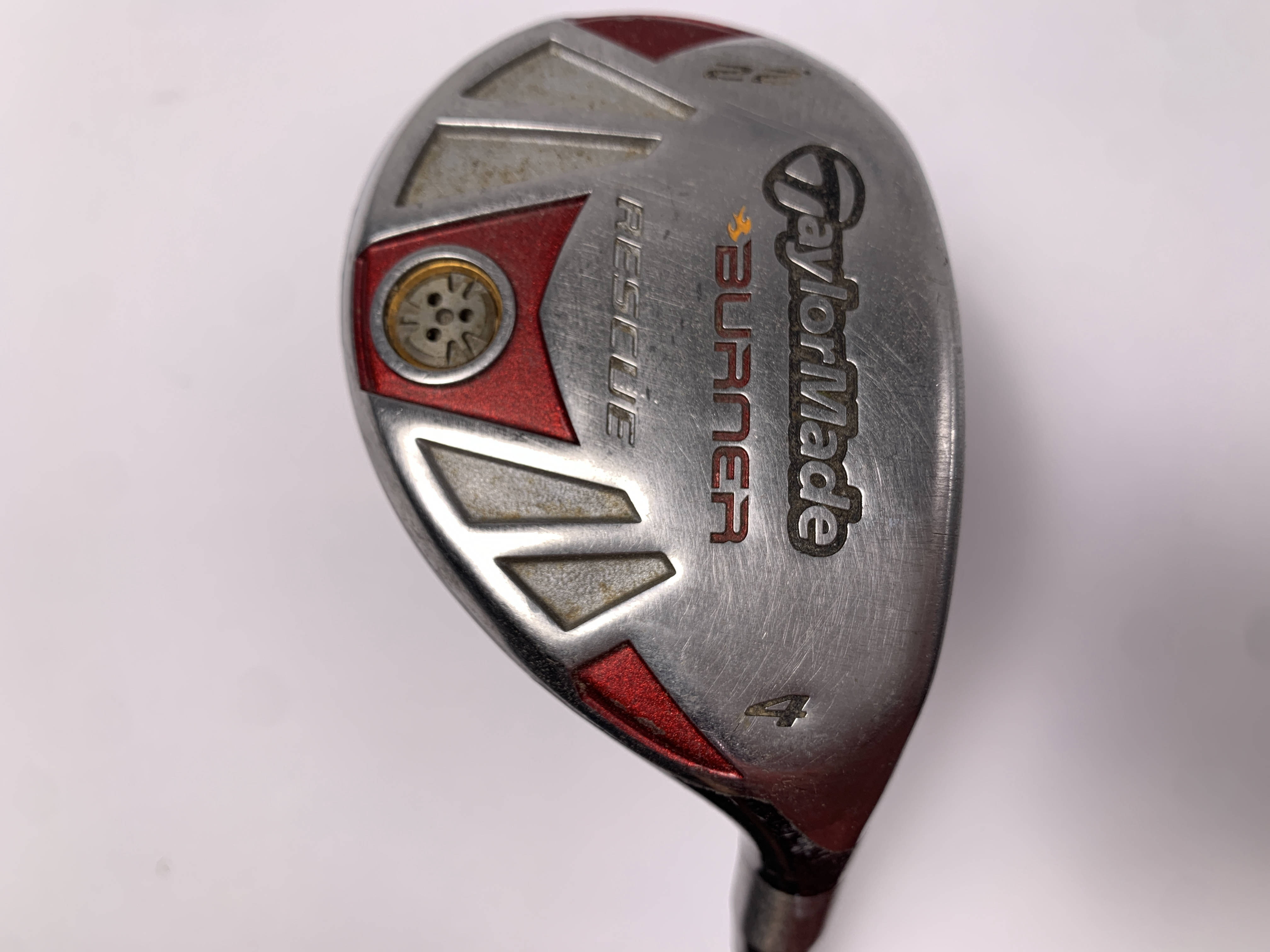 TaylorMade Burner Rescue 4 Hybrid 22* REAX SuperFast 65g Stiff RH