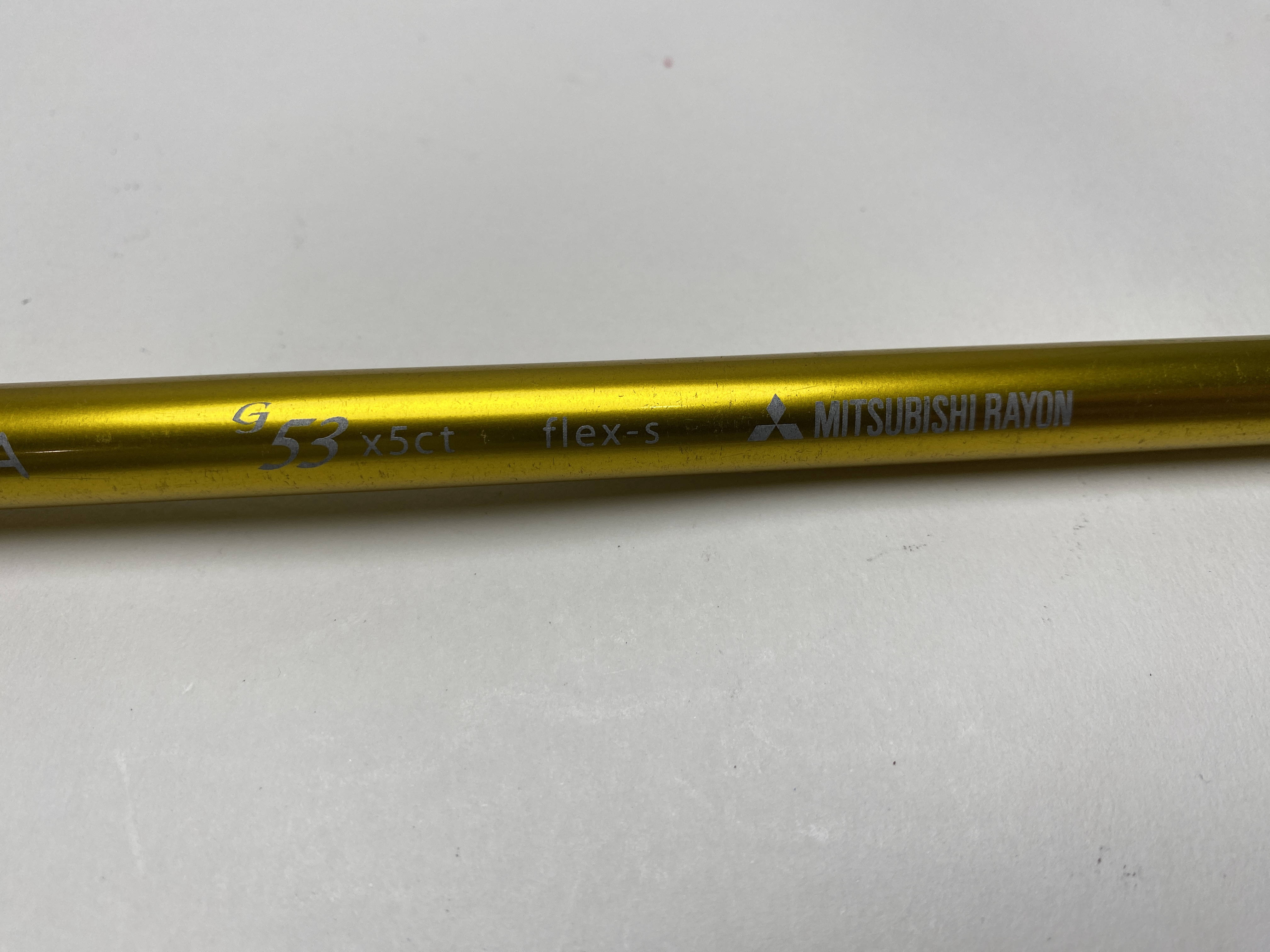 Mitsubishi Rayon Bassara G 53x5ct 53g Stiff Graphite Driver Shaft