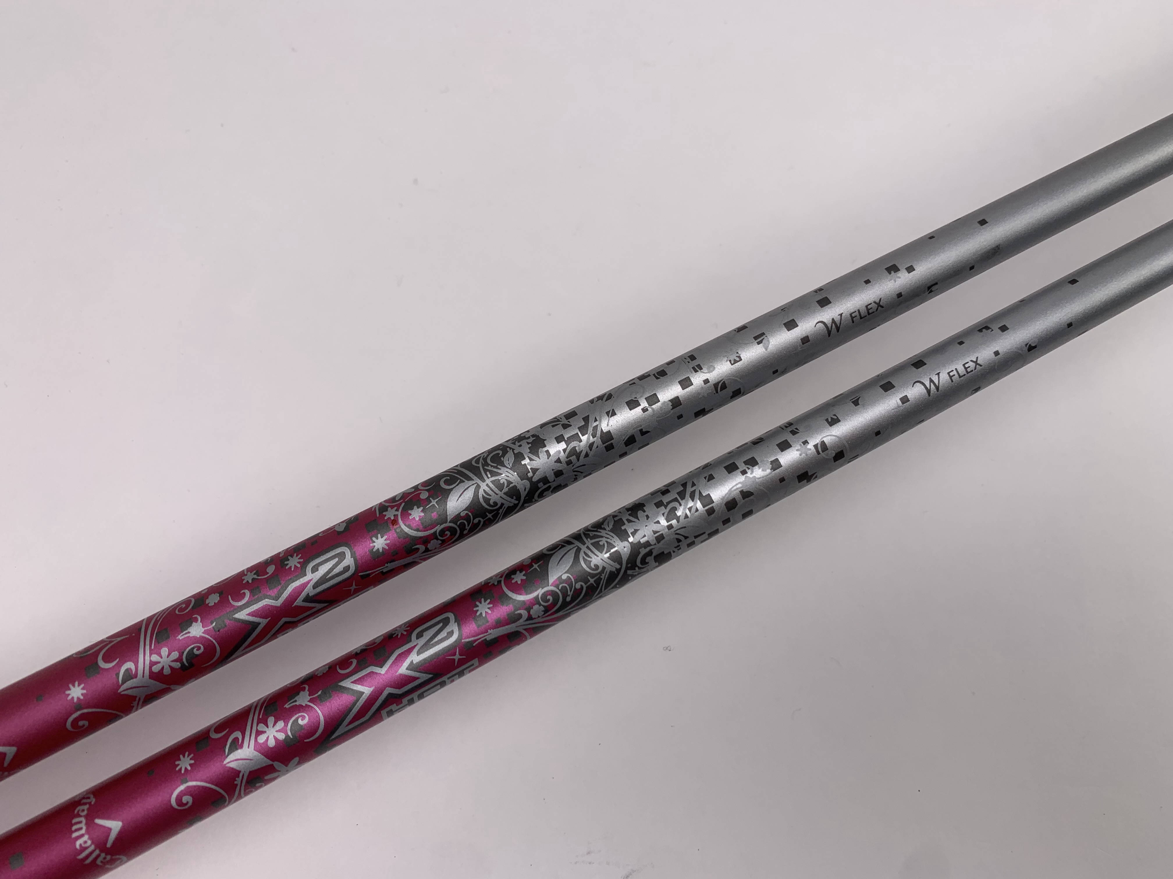 Callaway X2 Hot Womens 4 & 5 Hybrid Set 22* 25* X2 Hot Ladies