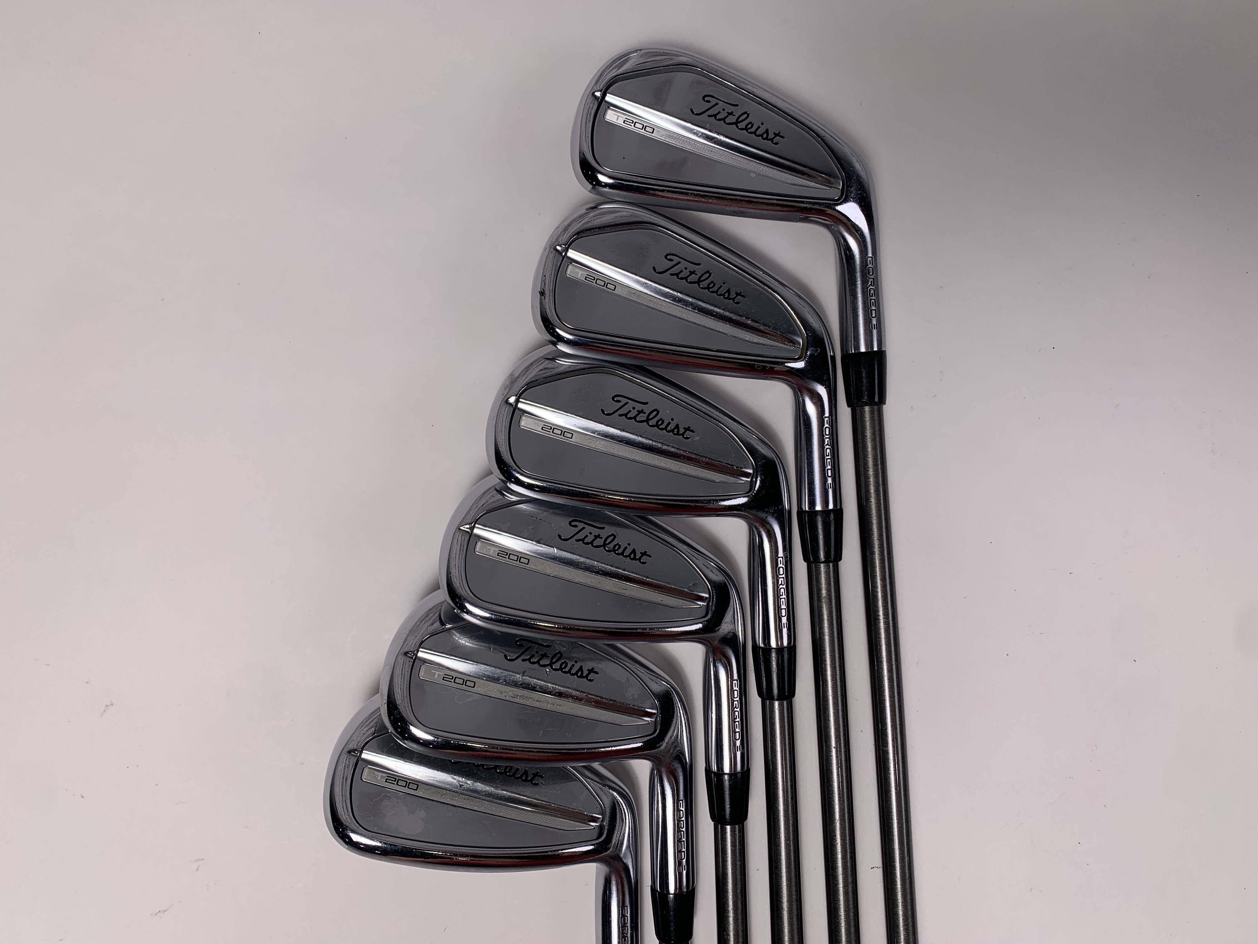 Titleist T200 2023 Iron Set 6-PW+GW AeroTech SteelFiber i80 CW