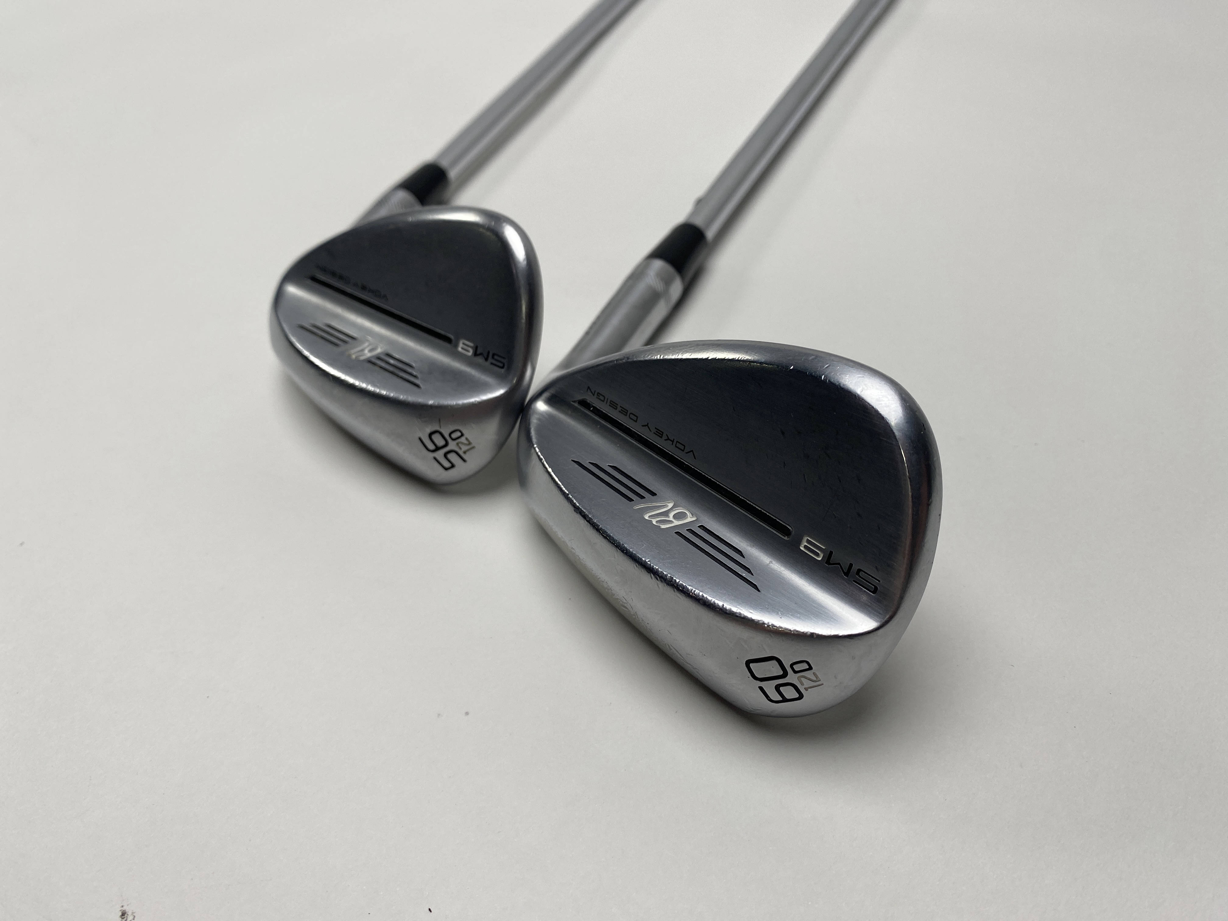 Titleist Vokey SM9 Tour Chrome Wedge Set 56* 12 60* 12 Wedge