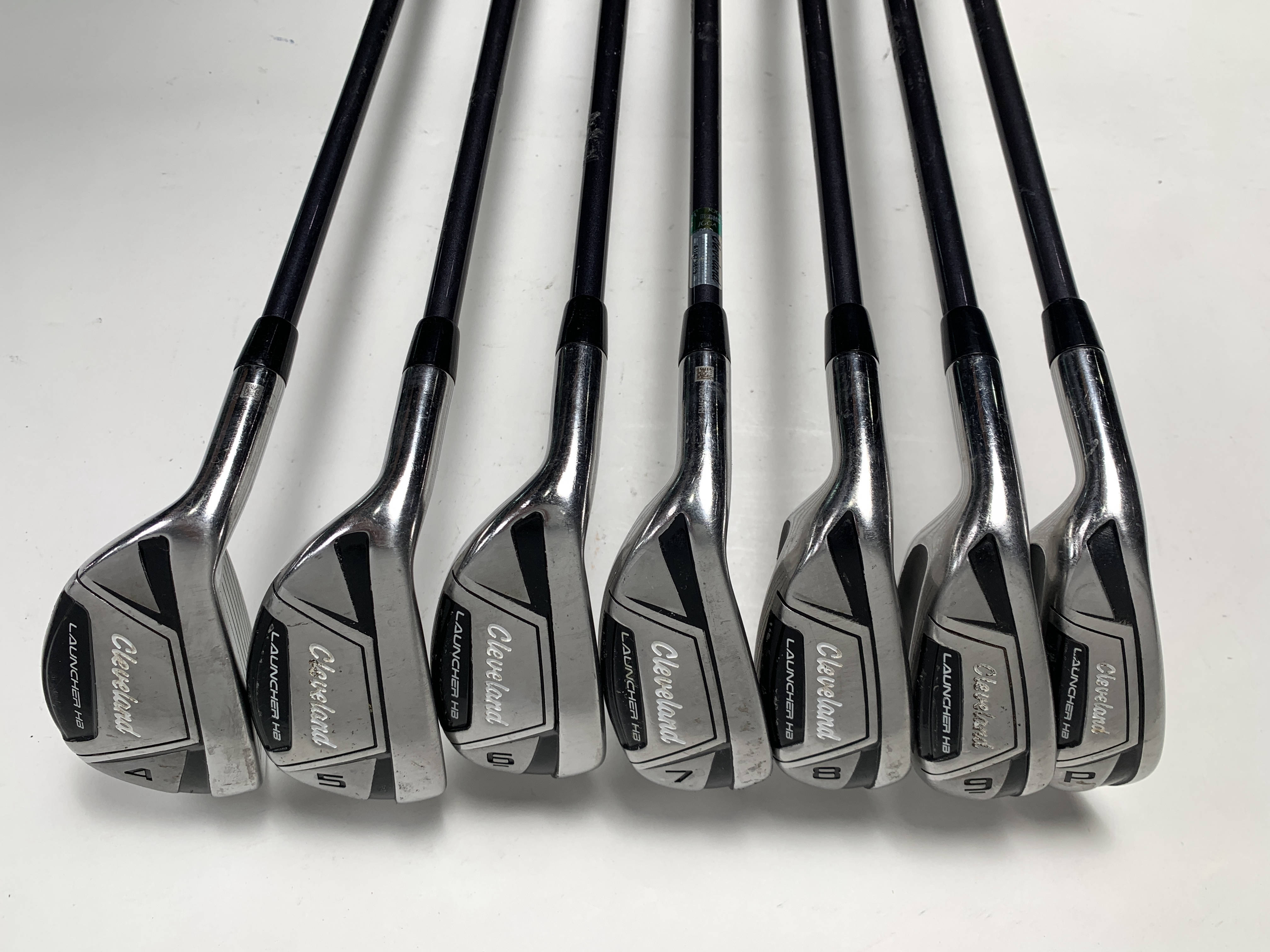 Cleveland Launcher HB Iron Set 4-PW Miyazaki C.Kua 6R Flex Code