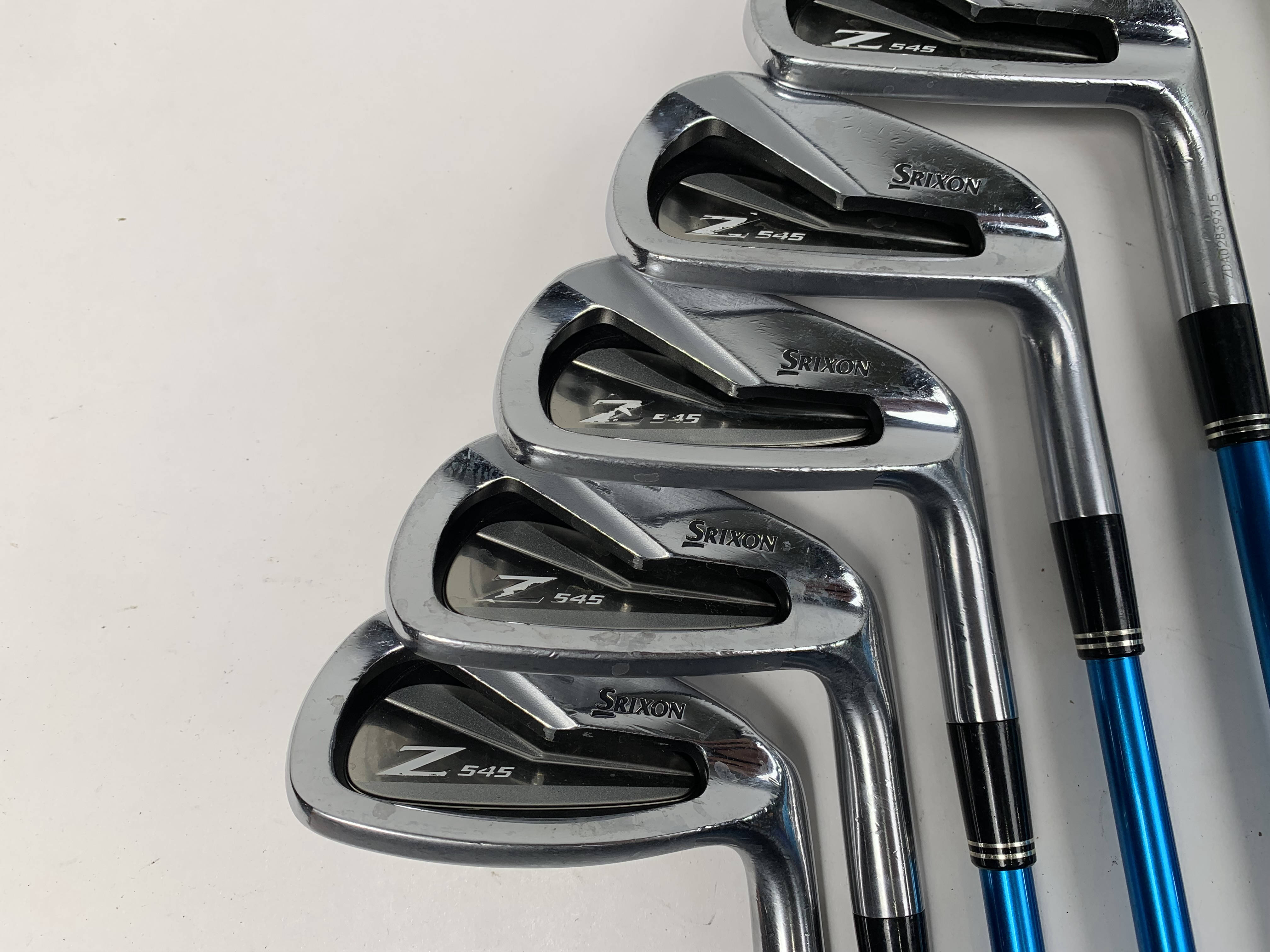 miyazakiページ Srixon Z 545 Iron Set 5-PW+AW Miyazaki Tour Issue Blue 8S