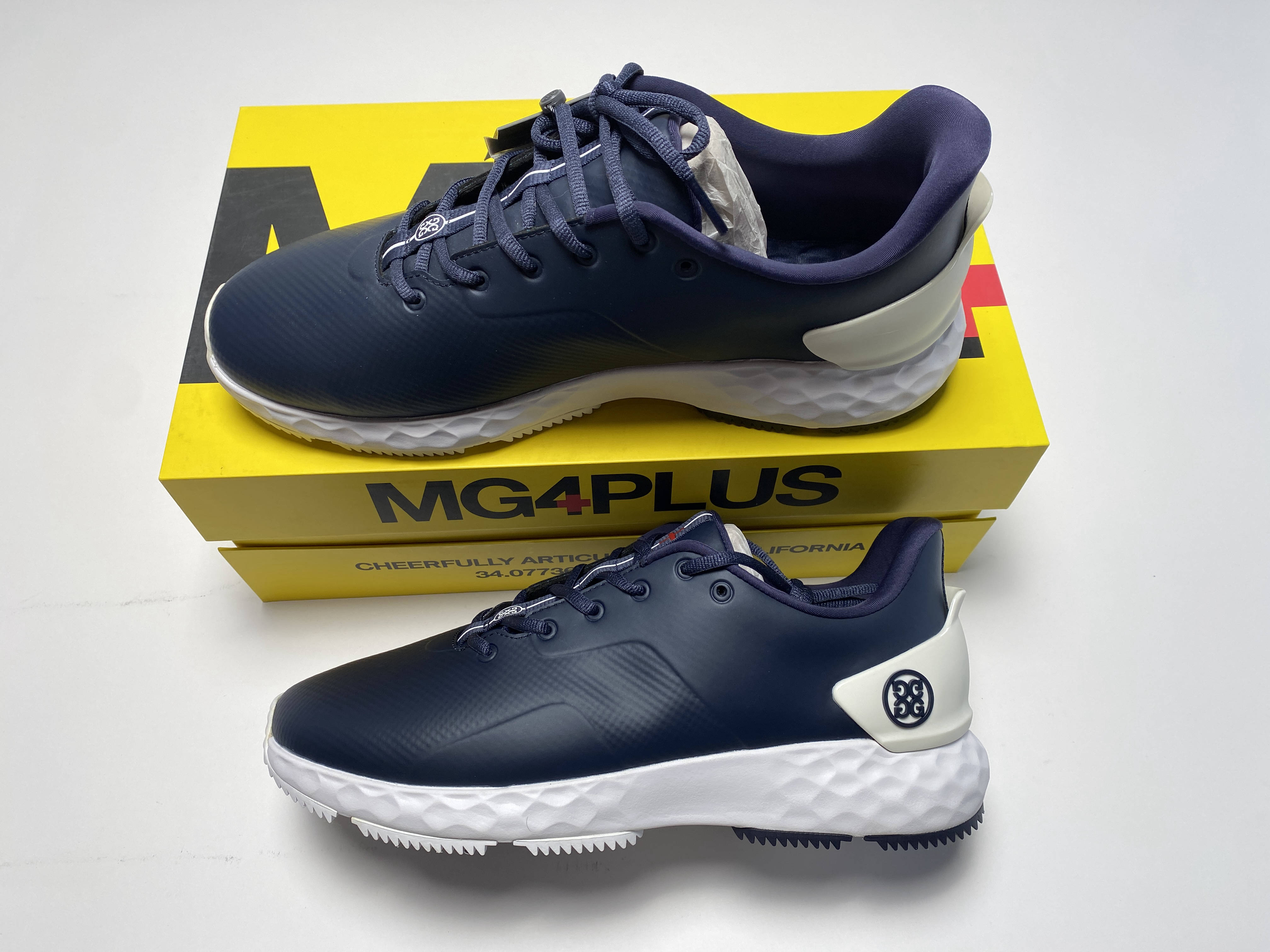 G/Fore Mens MG4+ Twilight Blue Golf Shoes T.P.U. Athletic Sneakers Size 12.5 G/FORE MG4+ TPU Camo Golf Shoes Twilight Camo - Carl main image 3