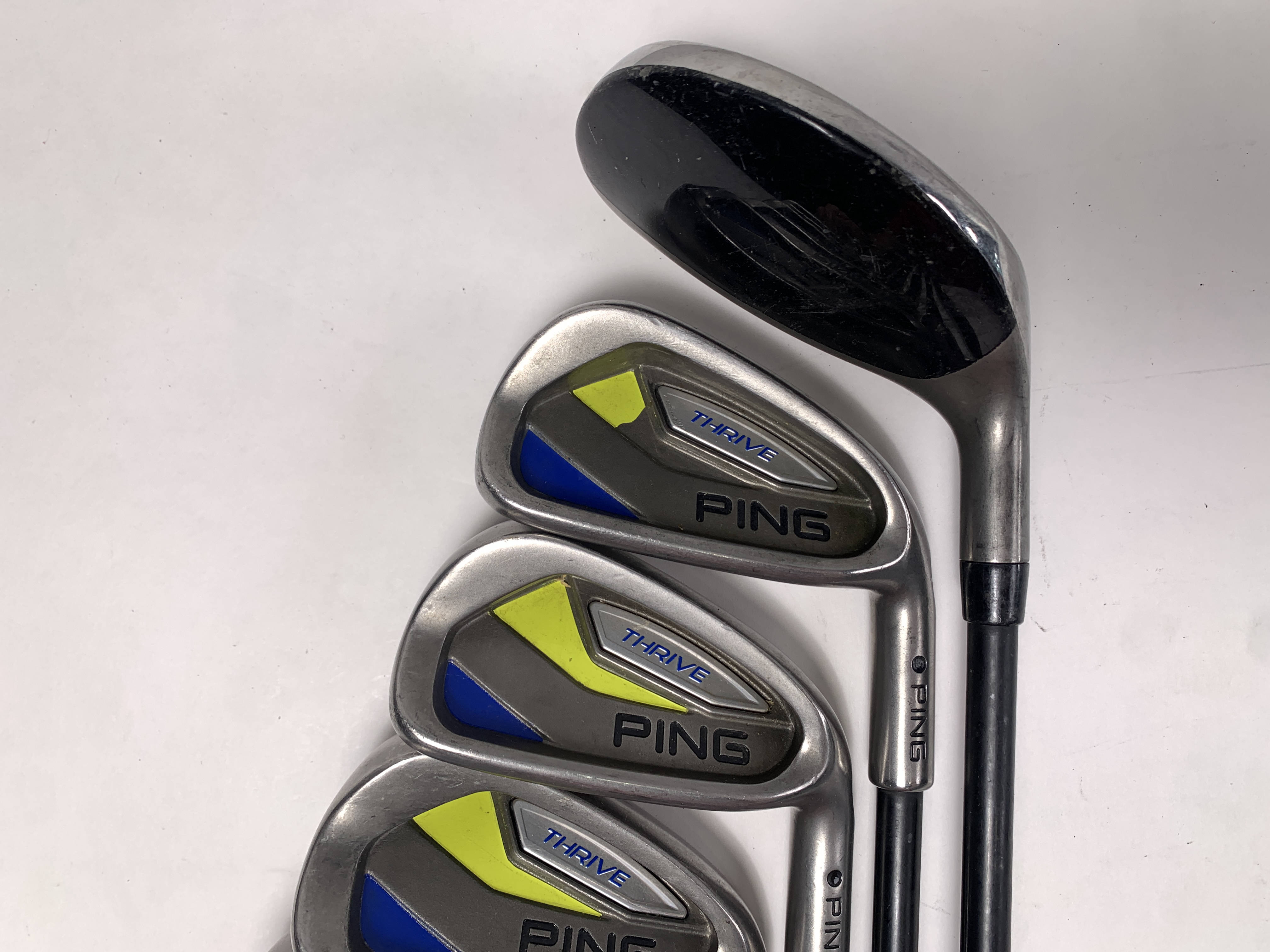 Ping Thrive Iron Set 5HYB+6-PW Black Dot Thrive Youth Graphite