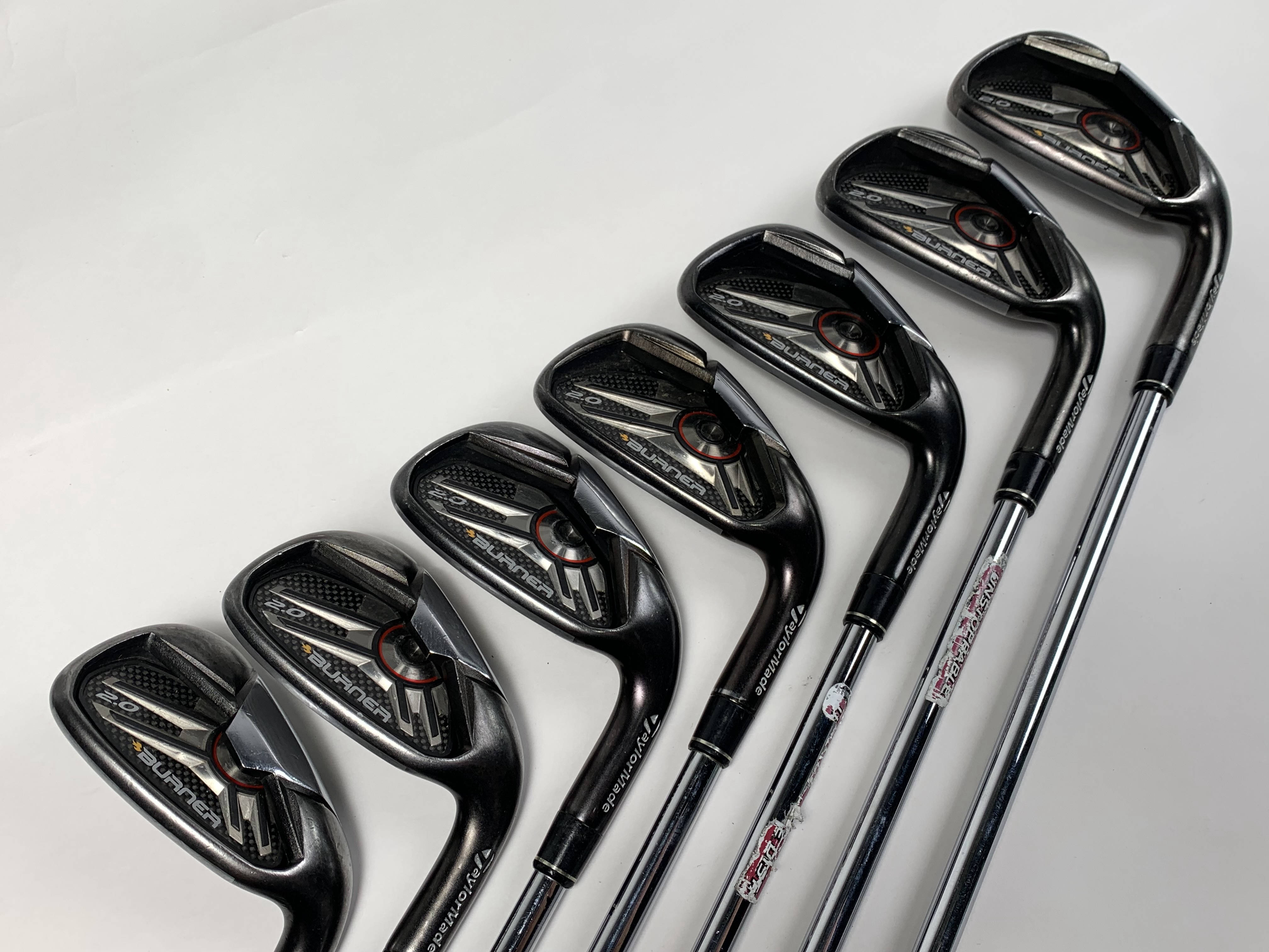 TaylorMade Burner 2.0 Iron Set 4-AW Burner 2.0 Regular Steel Mens TaylorMade Burner 2.0 Iron Set 4-AW Burner 2.0 Regular Steel Mens